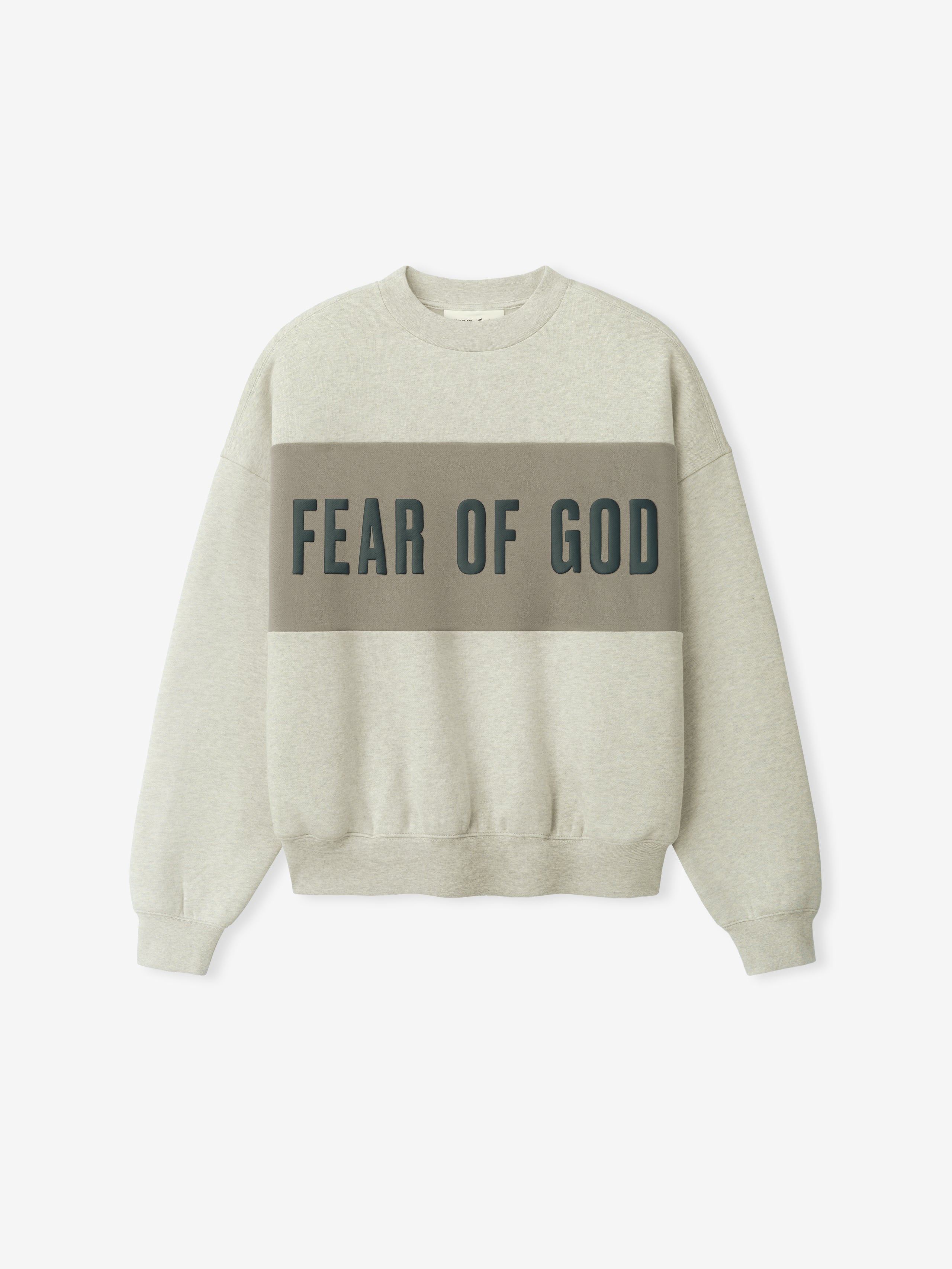 Cropped Relaxed Panelled Sweatshirt – Fear of God