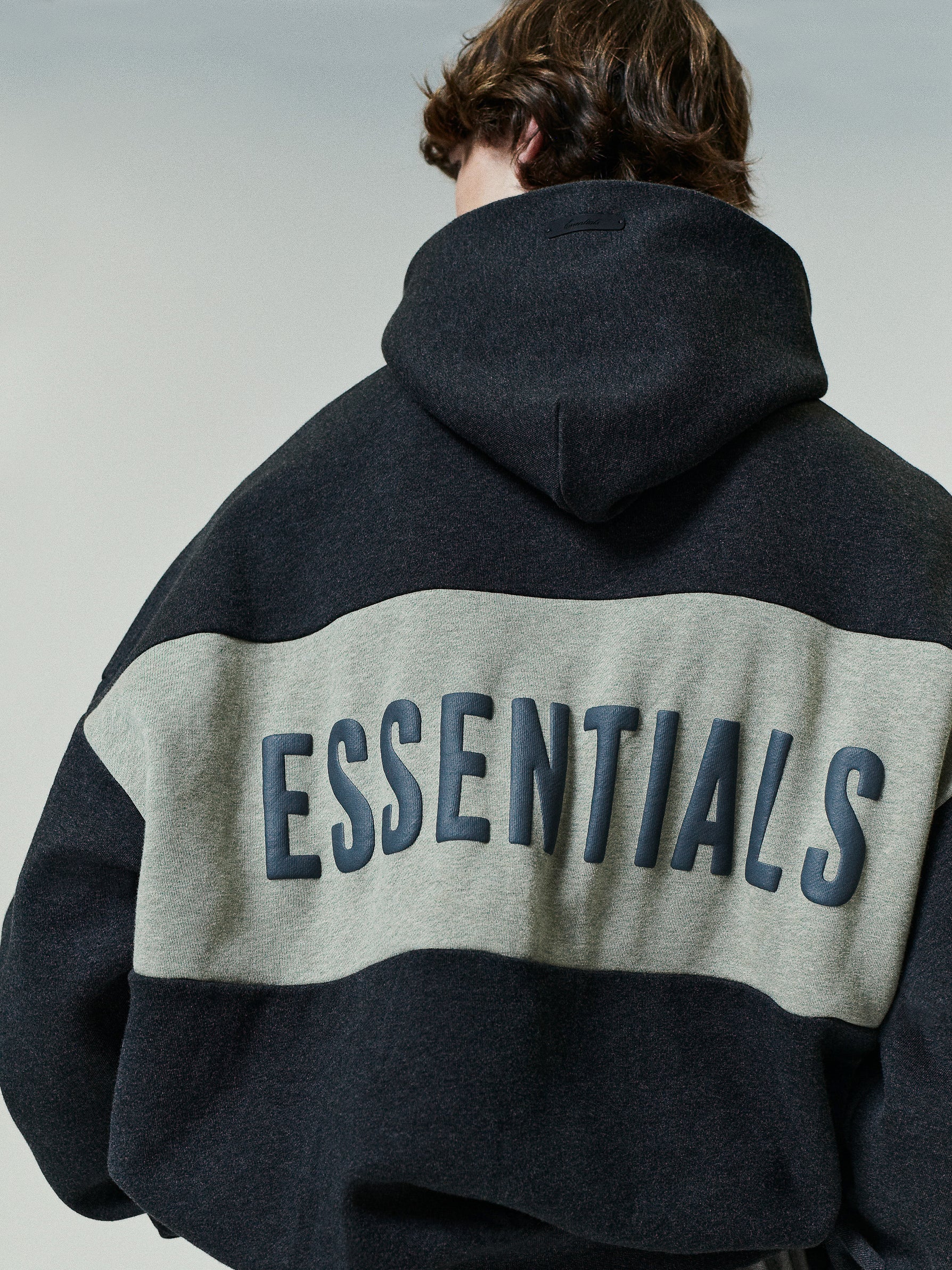 Cropped Relaxed Panelled Hoodie – Fear of God