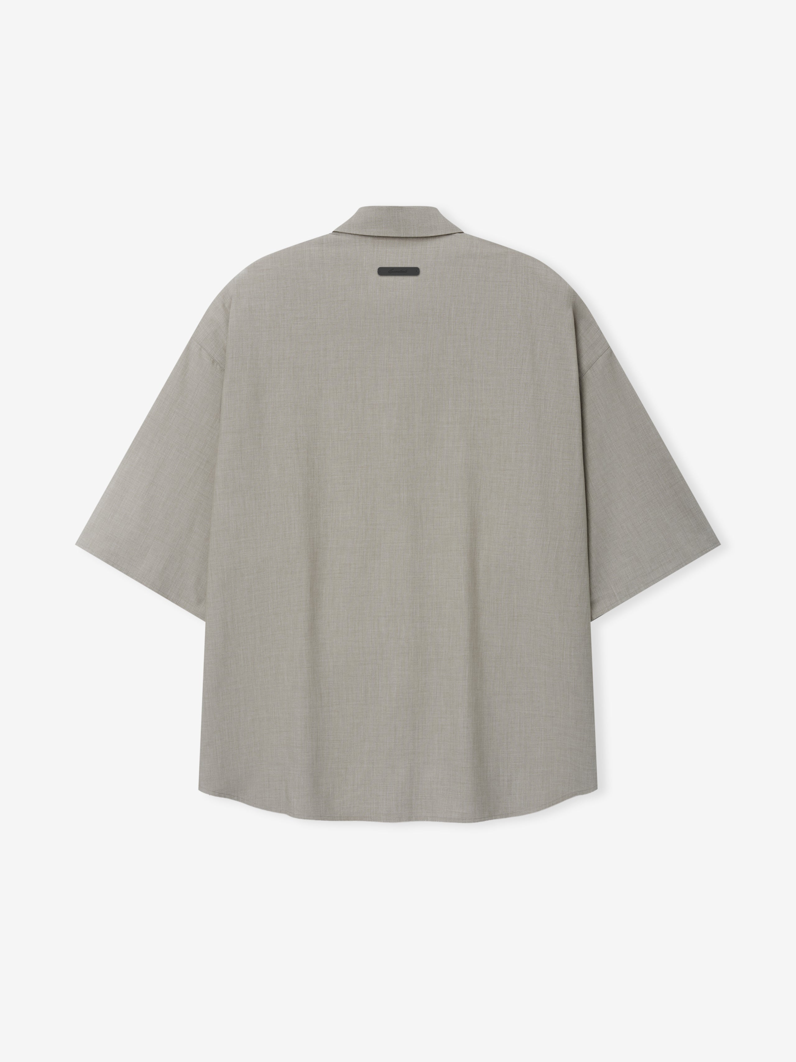 Silk Blend 3/4 Sleeve Button Up Shirt – Fear of God
