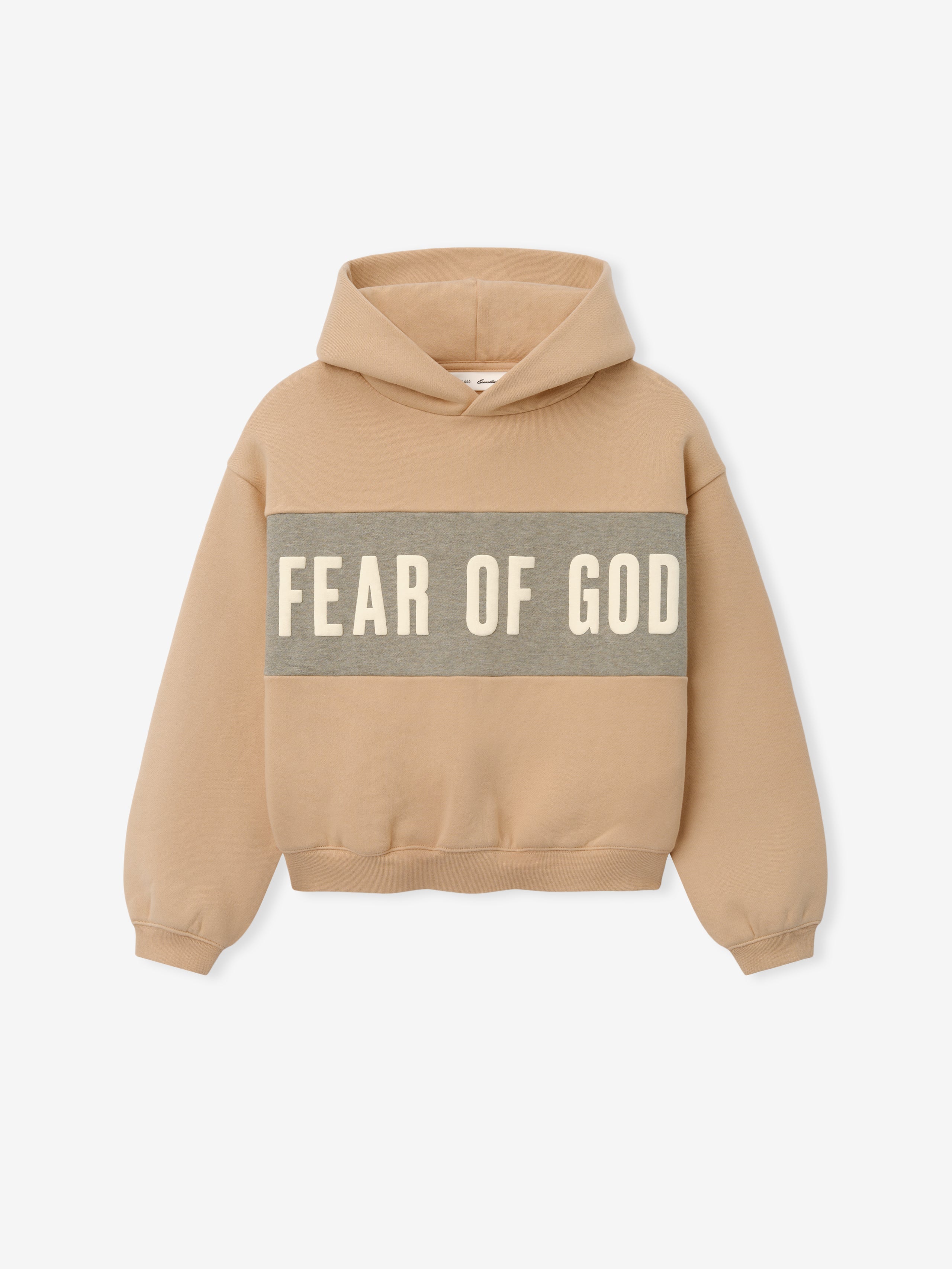 fear of god hoodie パーカー Kids Cropped Relaxed Panelled Hoodie – Fear of God