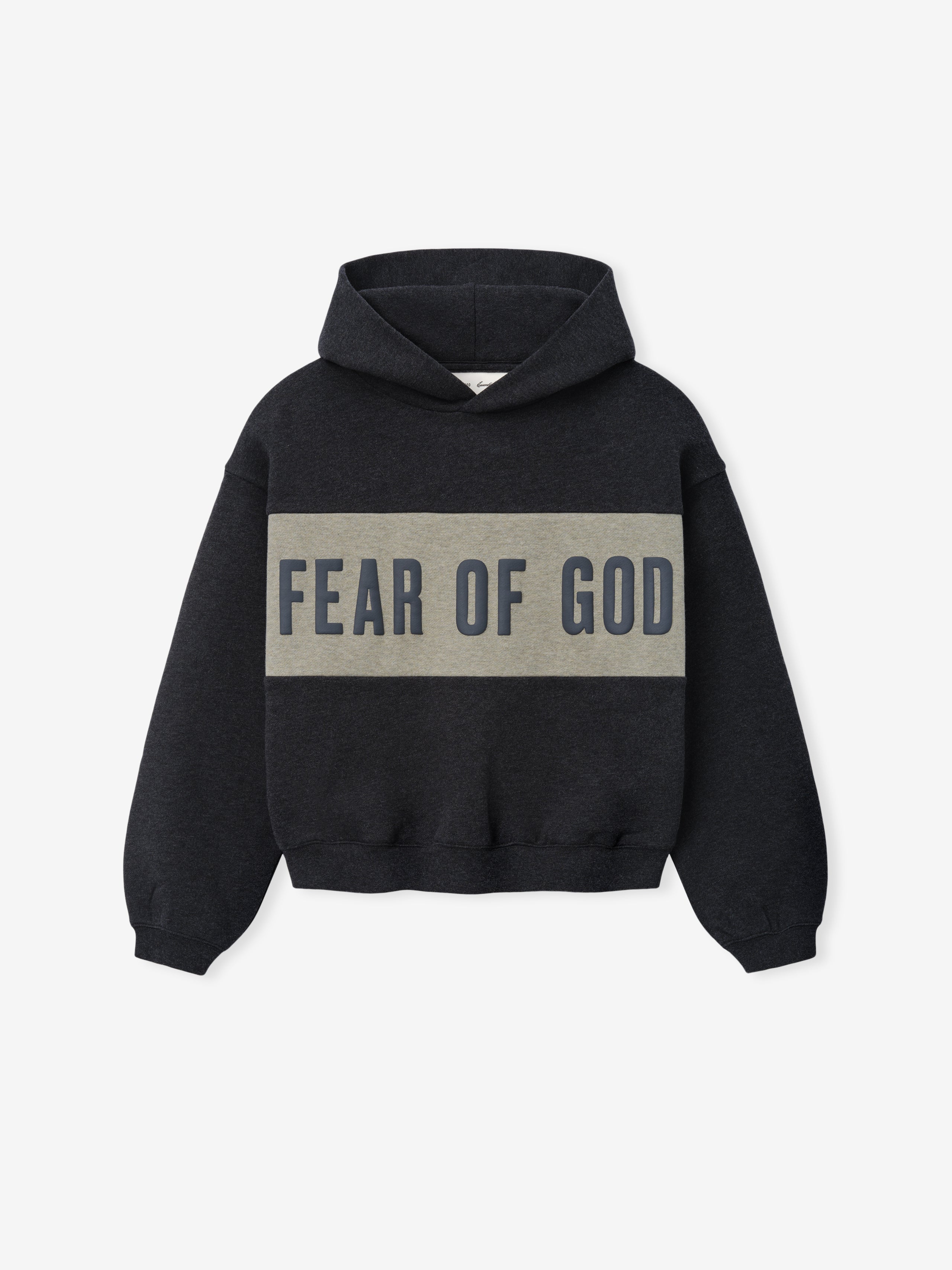 Kids Cropped Relaxed Panelled Hoodie – Fear of God