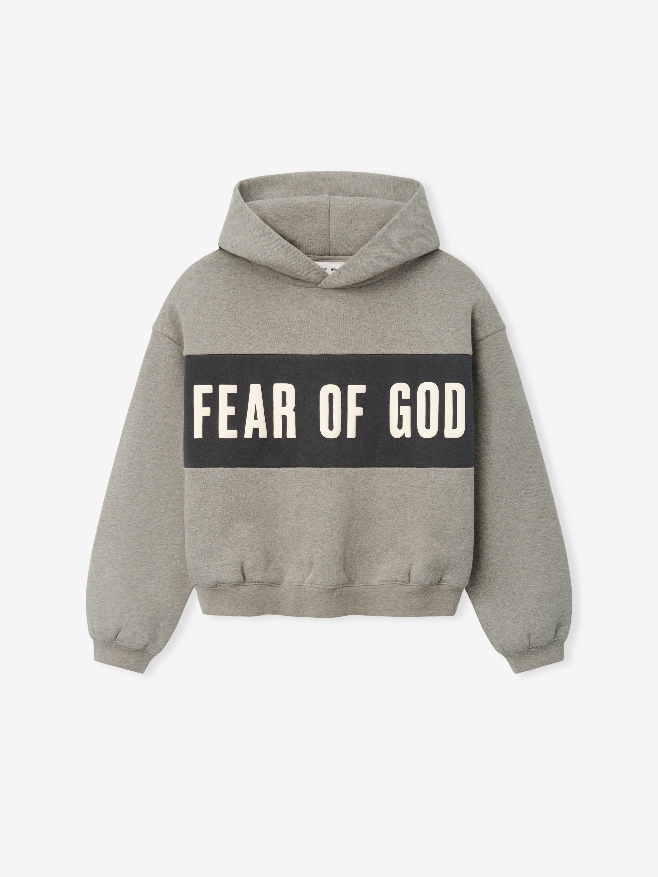 Kids Cropped Relaxed Panelled Hoodie – Fear of God