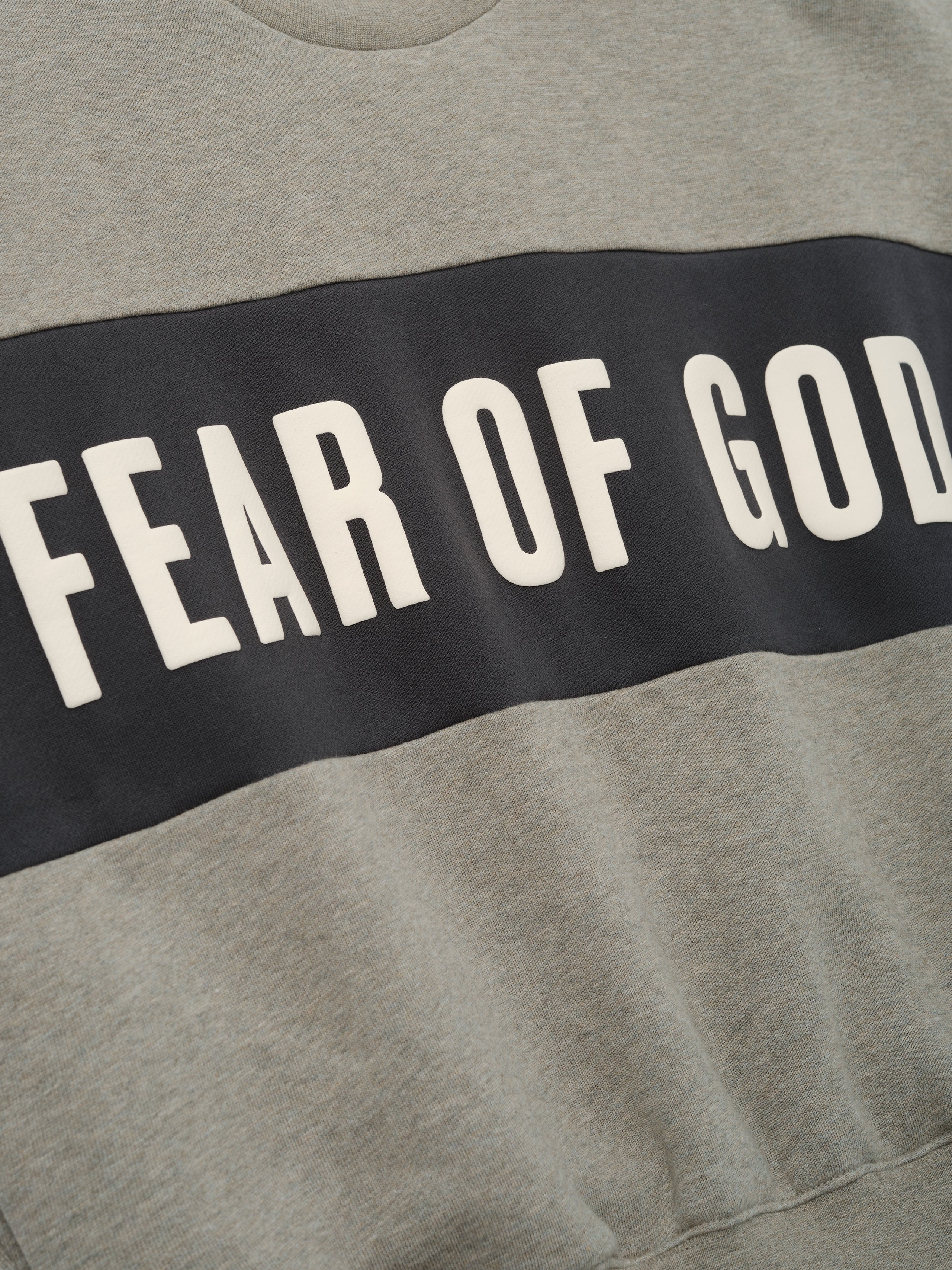 Kids Cropped Relaxed Panelled Sweatshirt – Fear of God