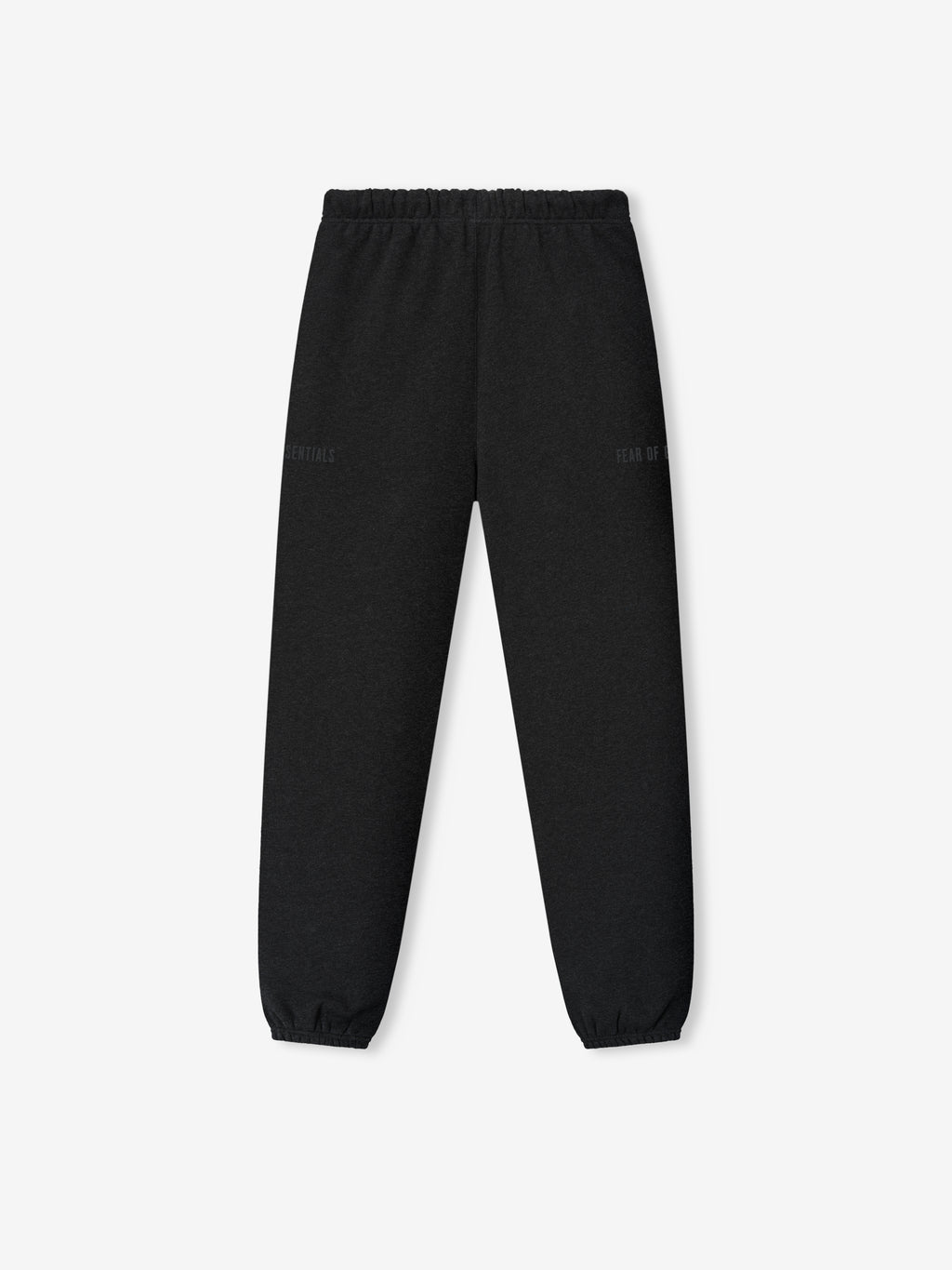 Classic Fleece Sweatpant in solid black with an elastic waistband and cuffs, designed for a relaxed fit and cozy comfort in casual bottoms.