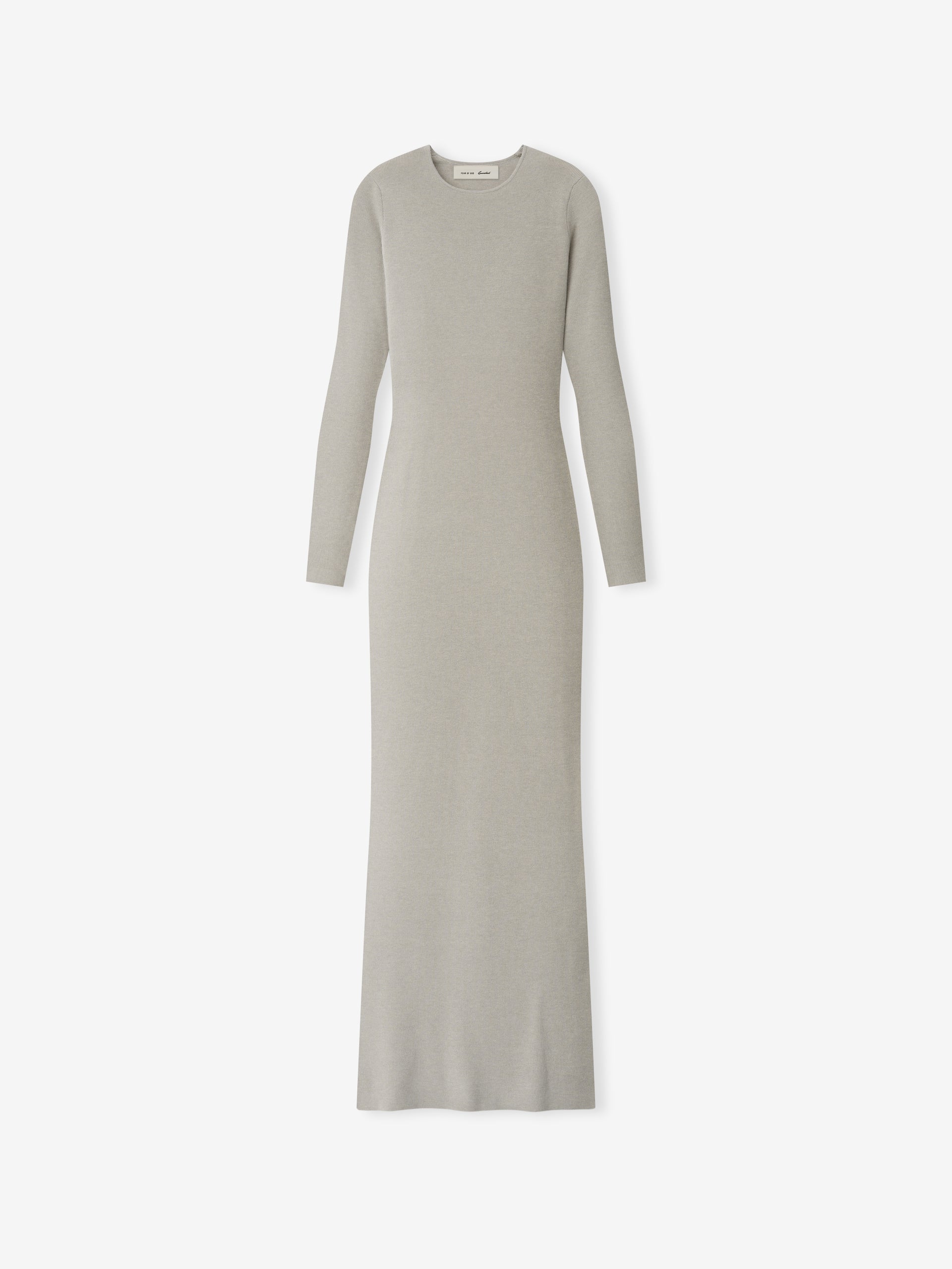 Womens Rib Knit Dress, Seal / S