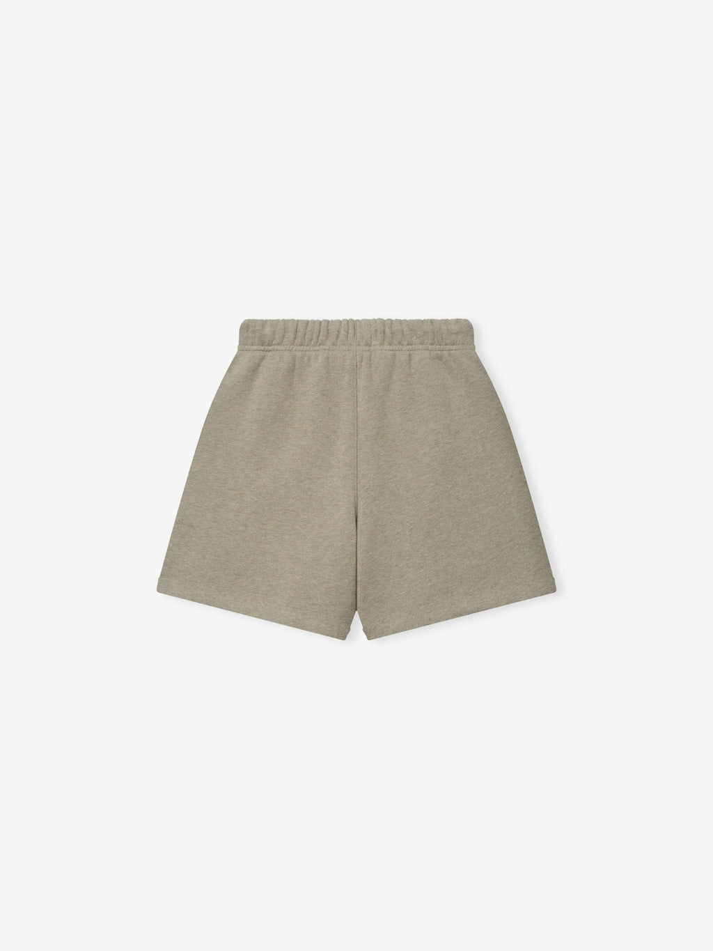 Kids Classic Sweatshort in a soft muted grey tone, featuring a cozy elastic waistband for easy wear and a relaxed silhouette perfect for casual kids bottoms.