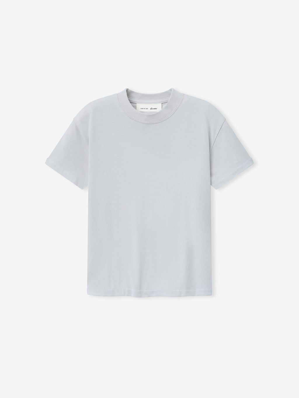 Womens Tri-Blend Classic Fit Tee in a light gray shade featuring a clean, smooth fabric with a simple crew neckline and short sleeves for a versatile everyday top.