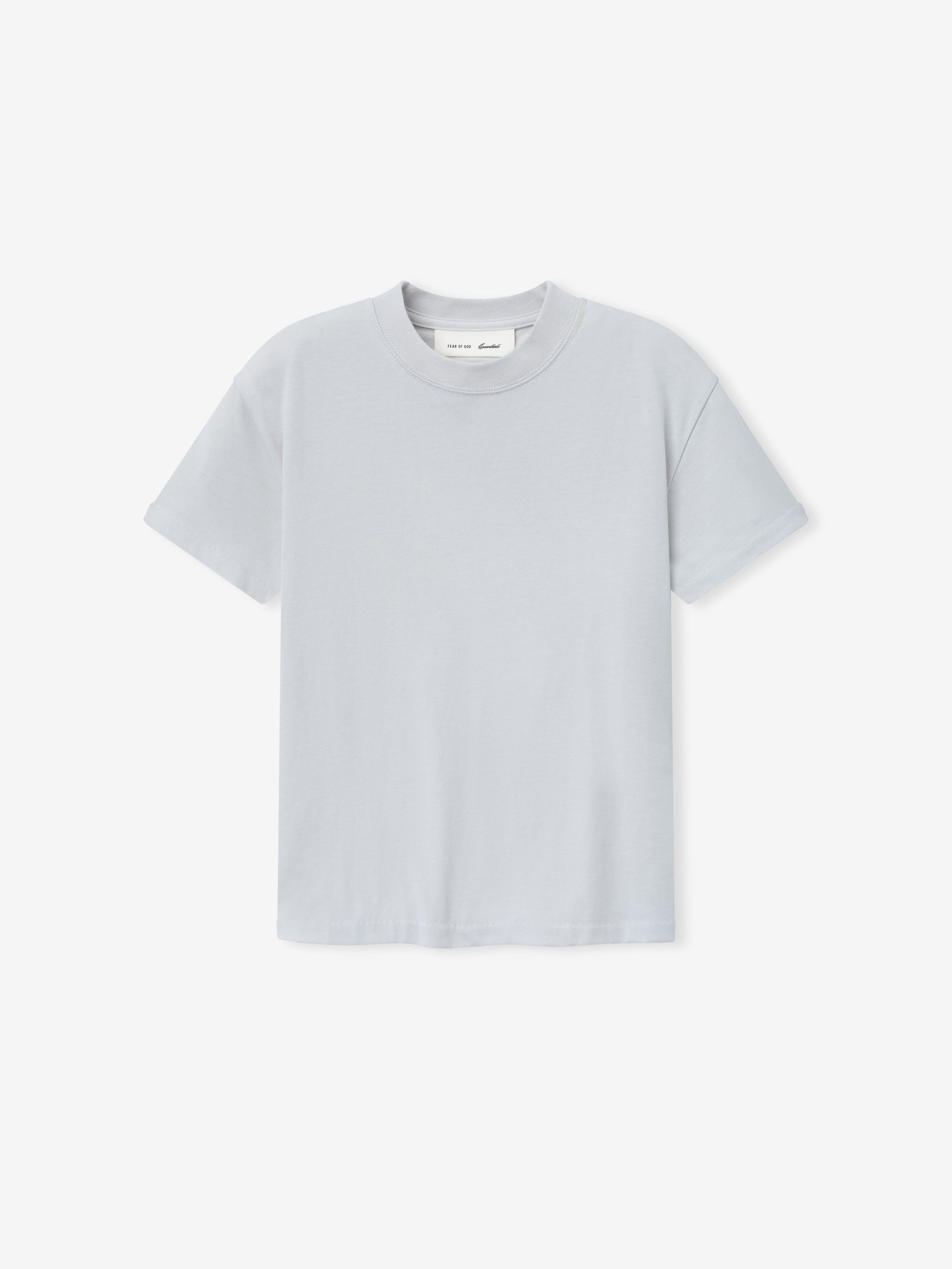 Womens Tri-Blend Classic Fit Tee in a light gray shade featuring a clean, smooth fabric with a simple crew neckline and short sleeves for a versatile everyday top.