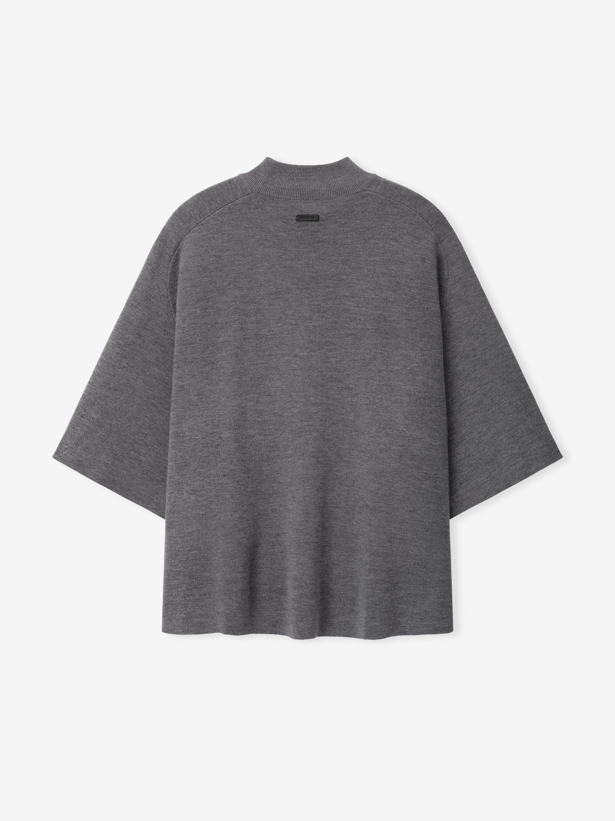Merino Knit Mockneck Tee