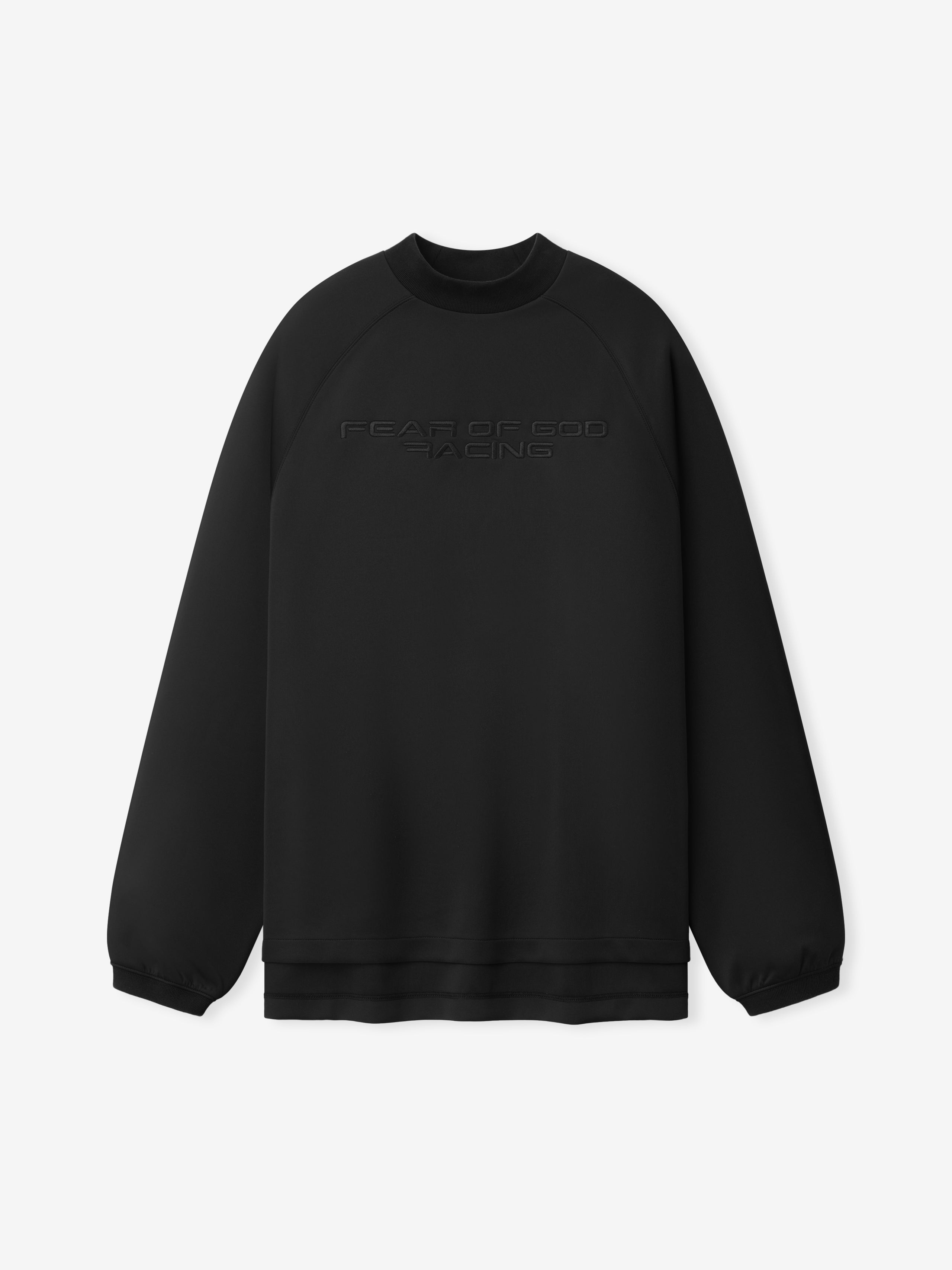 Tricot 90s Relaxed Long Sleeve Mock Neck – Fear of God