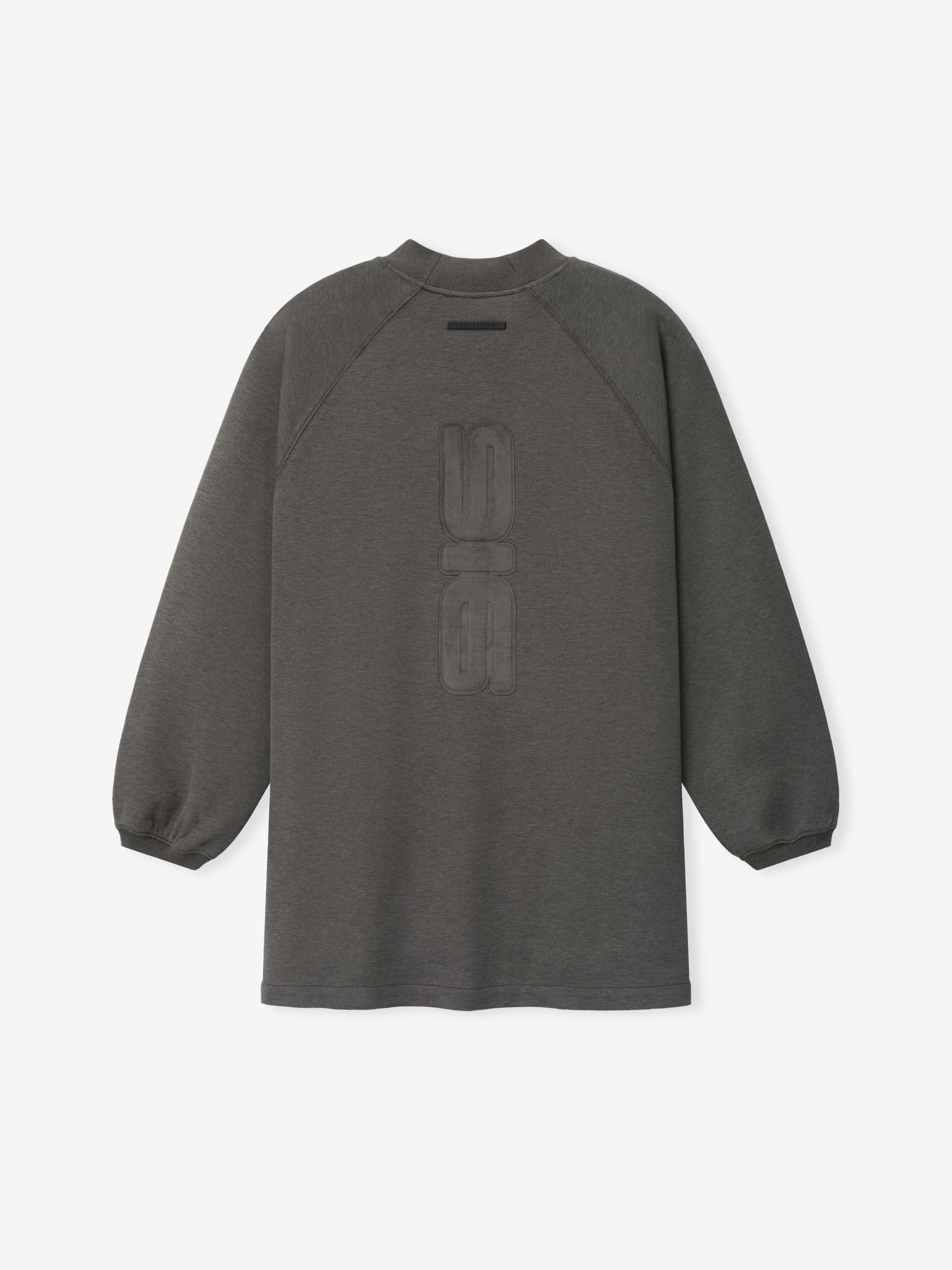 Pique 90s Relaxed Mockneck Raglan LS Tee – Fear of God