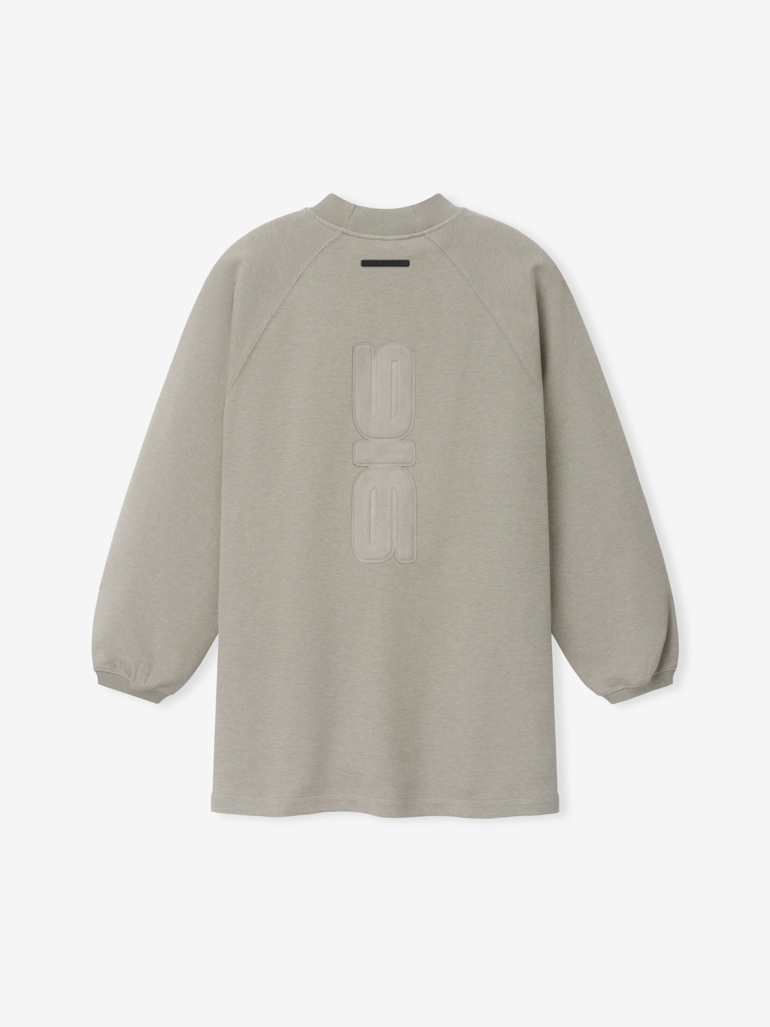 Pique 90s Relaxed Mockneck Raglan LS Tee – Fear of God