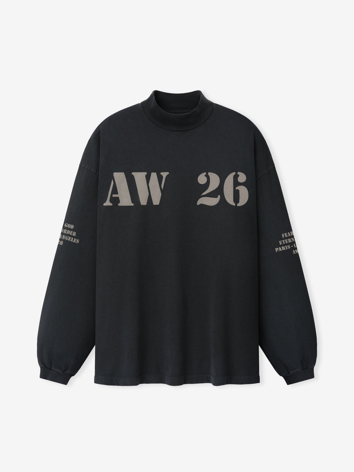 AW26 Mockneck Long Sleeve Tee