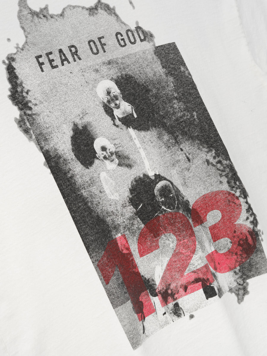 J.I.D: God Does Like Ugly Long Sleeve Tee White / XS view 4