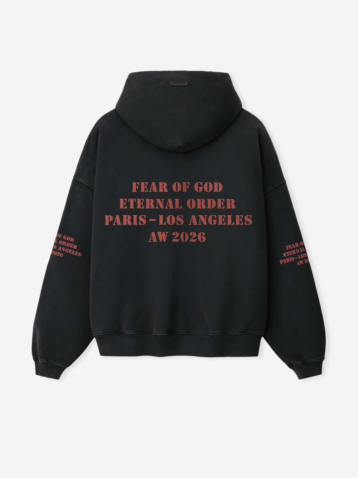 AW26 Vintage Pocket Hoodie