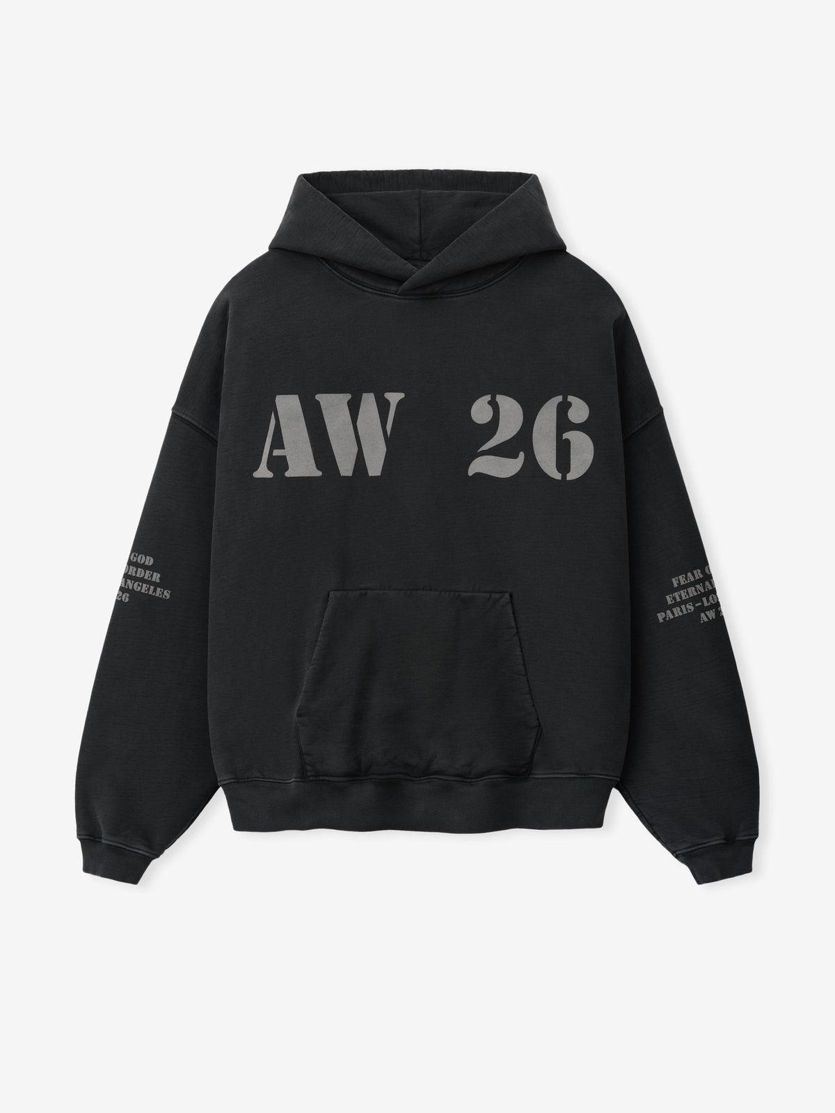AW26 Vintage Pocket Hoodie