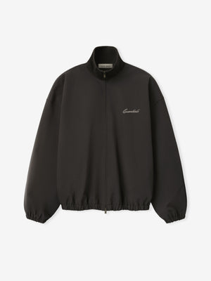 Bonded Nylon Signature Full Zip Track Jacket