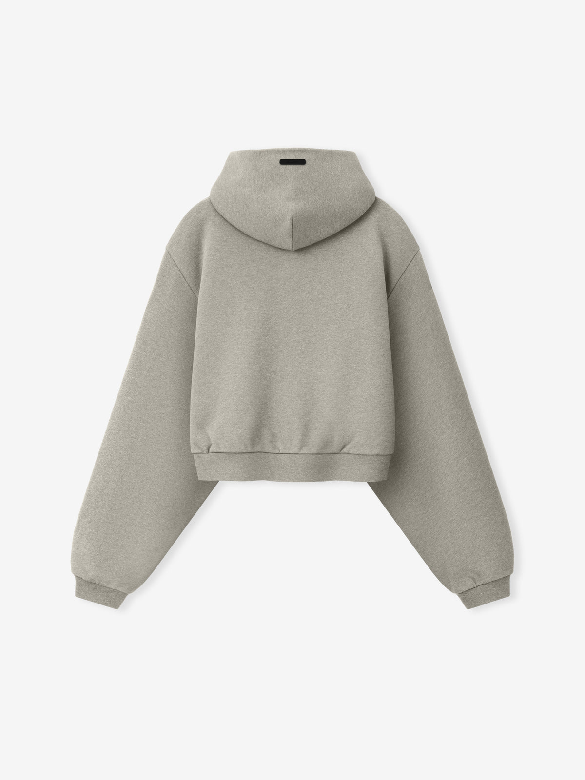 Womens Embossed FW26 Modern Cropped Hoodie – Fear of God
