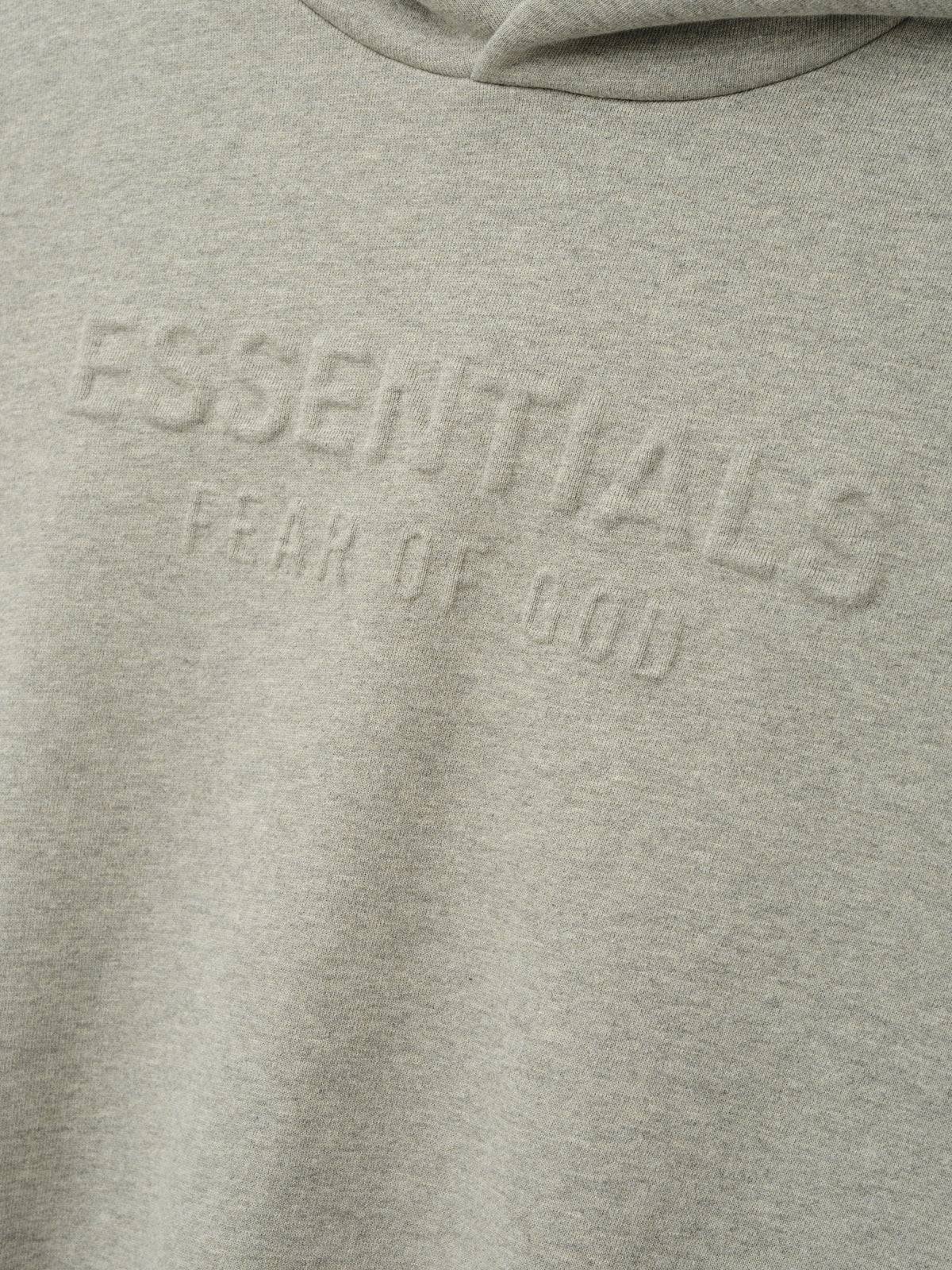 Womens Embossed FW26 Modern Cropped Hoodie