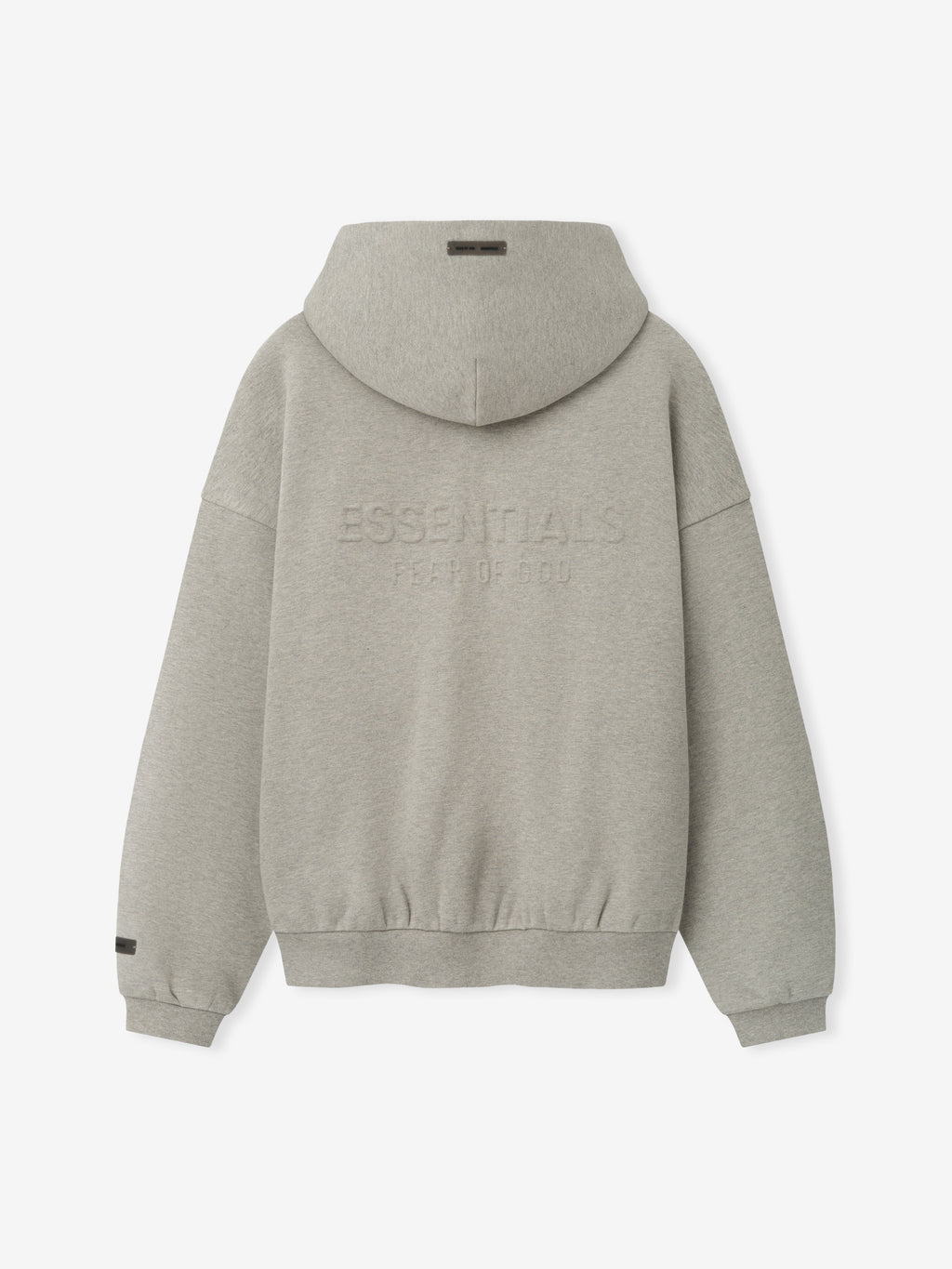 Embossed FW26 90s Relaxed Zip Up Hoodie