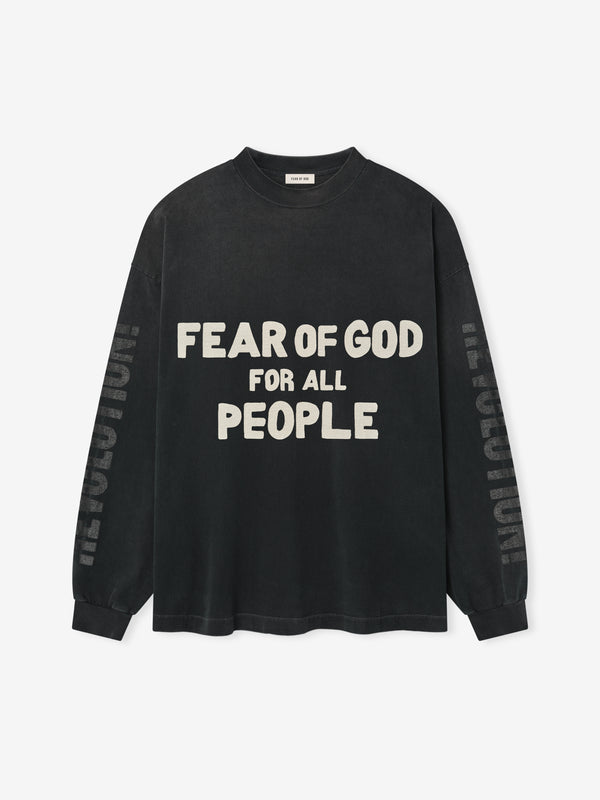 For All People Relaxed Long Sleeve Tee