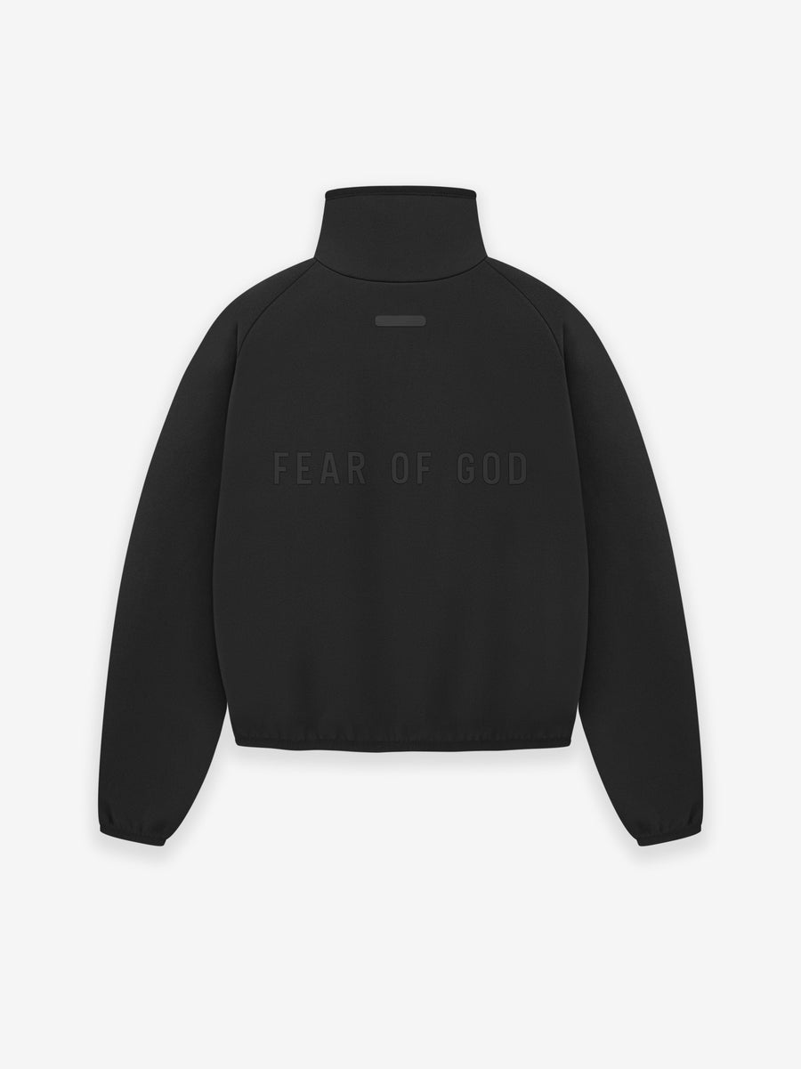 Womens Suede Fleece Track Jacket - Fear of God