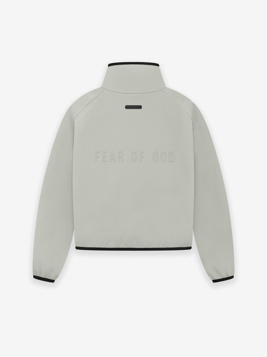 Womens Suede Fleece Track Jacket - Fear of God