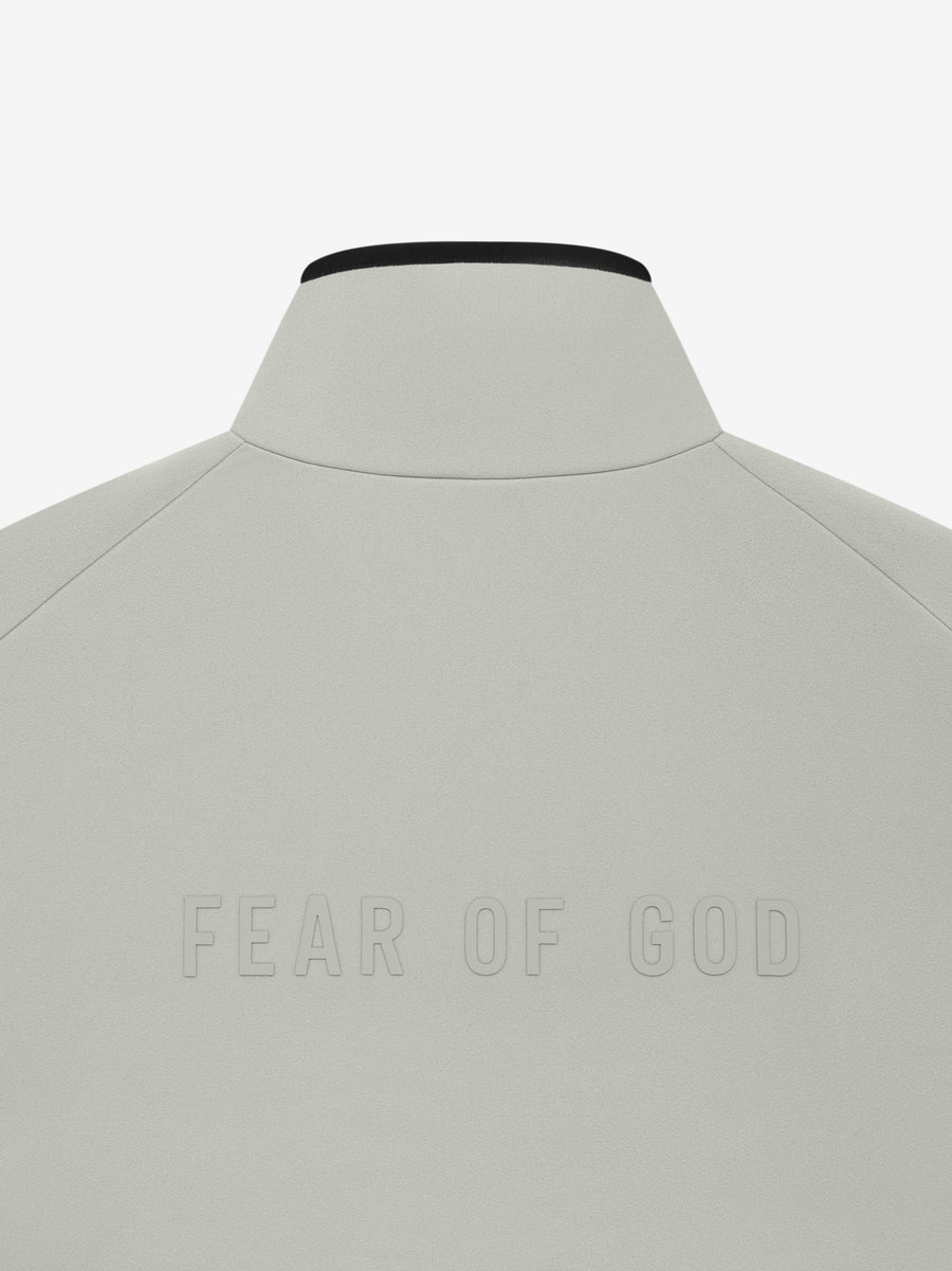 Womens Suede Fleece Track Jacket - Fear of God