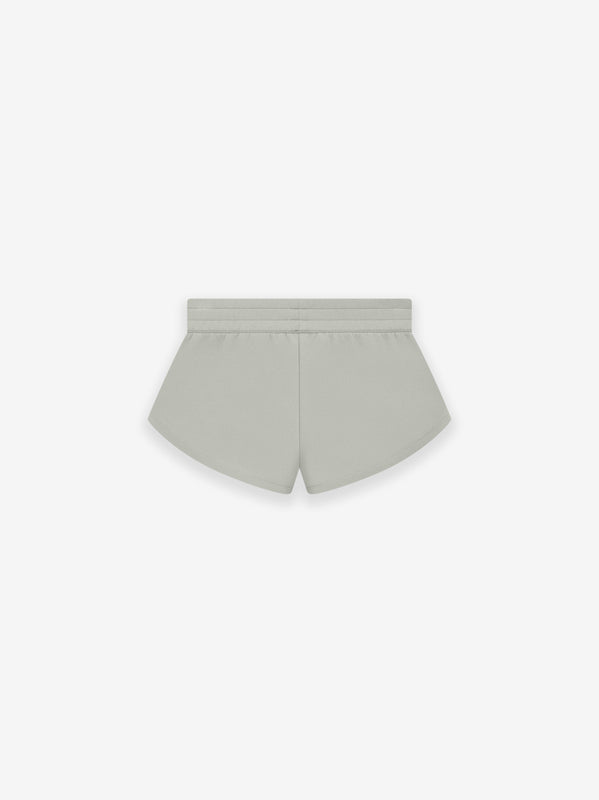 Womens Suede Fleece Short