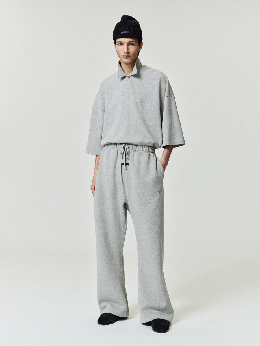 Signature Classic Fit Flare Sweatpant Concrete Heather/Dark Concrete Heather / XS view 6