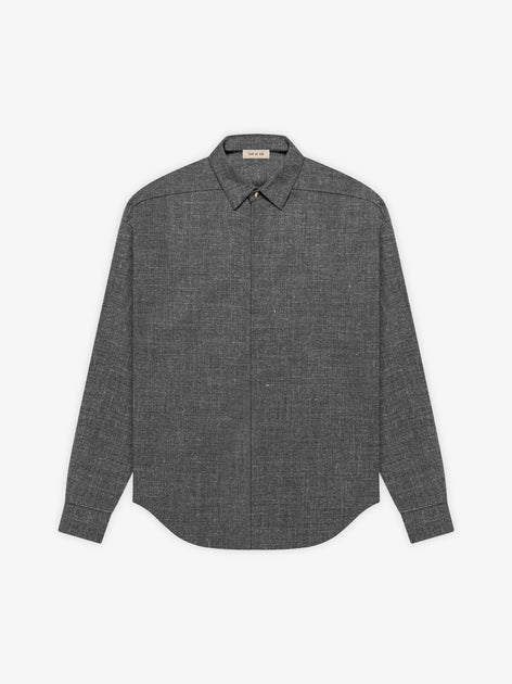 Button Up Shirt in Grey | Fear of God ETERNAL Collection