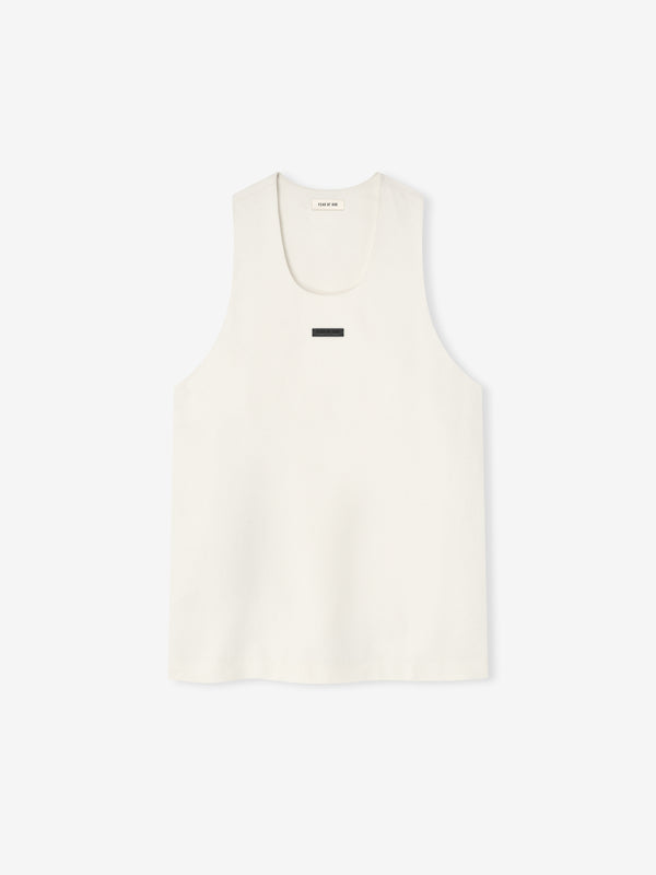 Viscose Wool Woven Tank Top