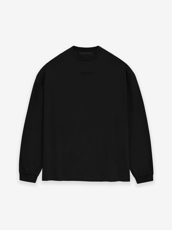 Essentials Men's Tech Stretch Long-Sleeve T-Shirt , Black Heather,  Medium : : Clothing, Shoes & Accessories