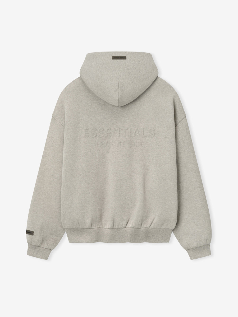 Embossed Classic Fleece Zip-Up Hoodie - Fear of God