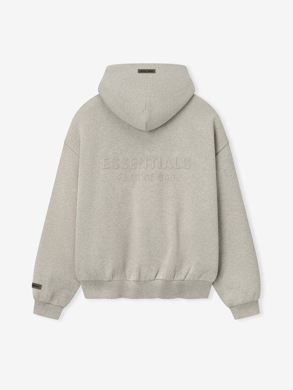 Embossed Classic Fleece Zip-Up Hoodie