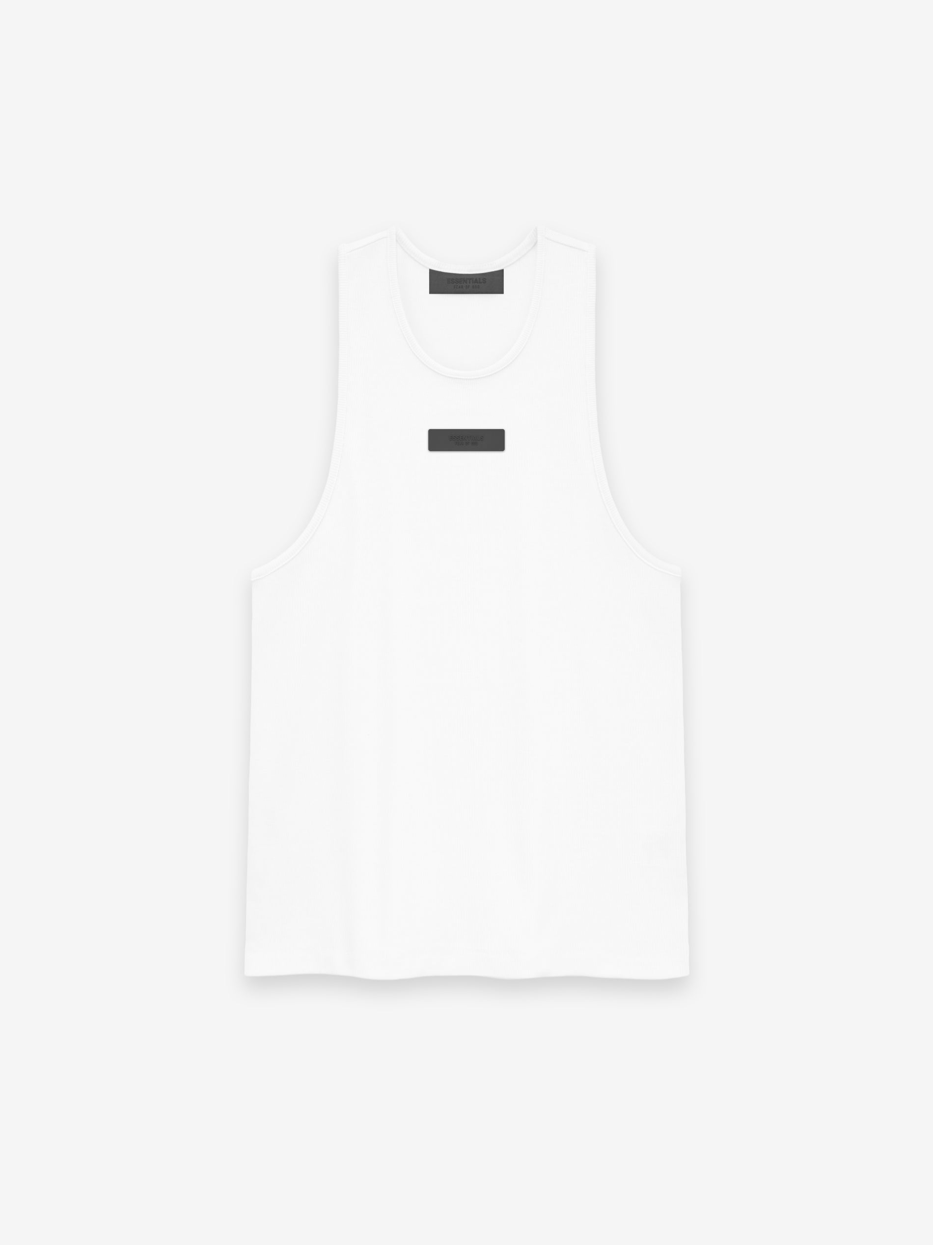 RIBBED TANKTOP WHITE / L