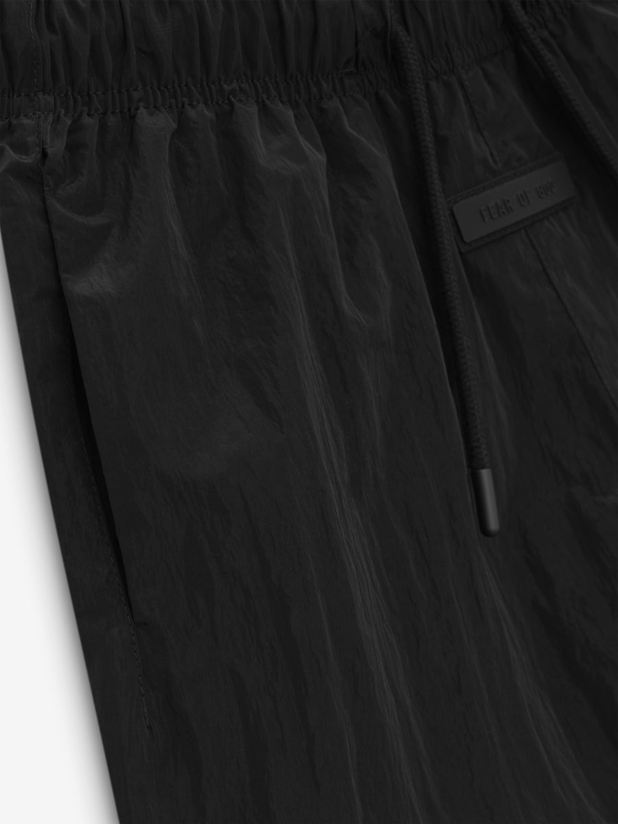 ESSENTIALS Kids Running Short in Jet Black Fear of God