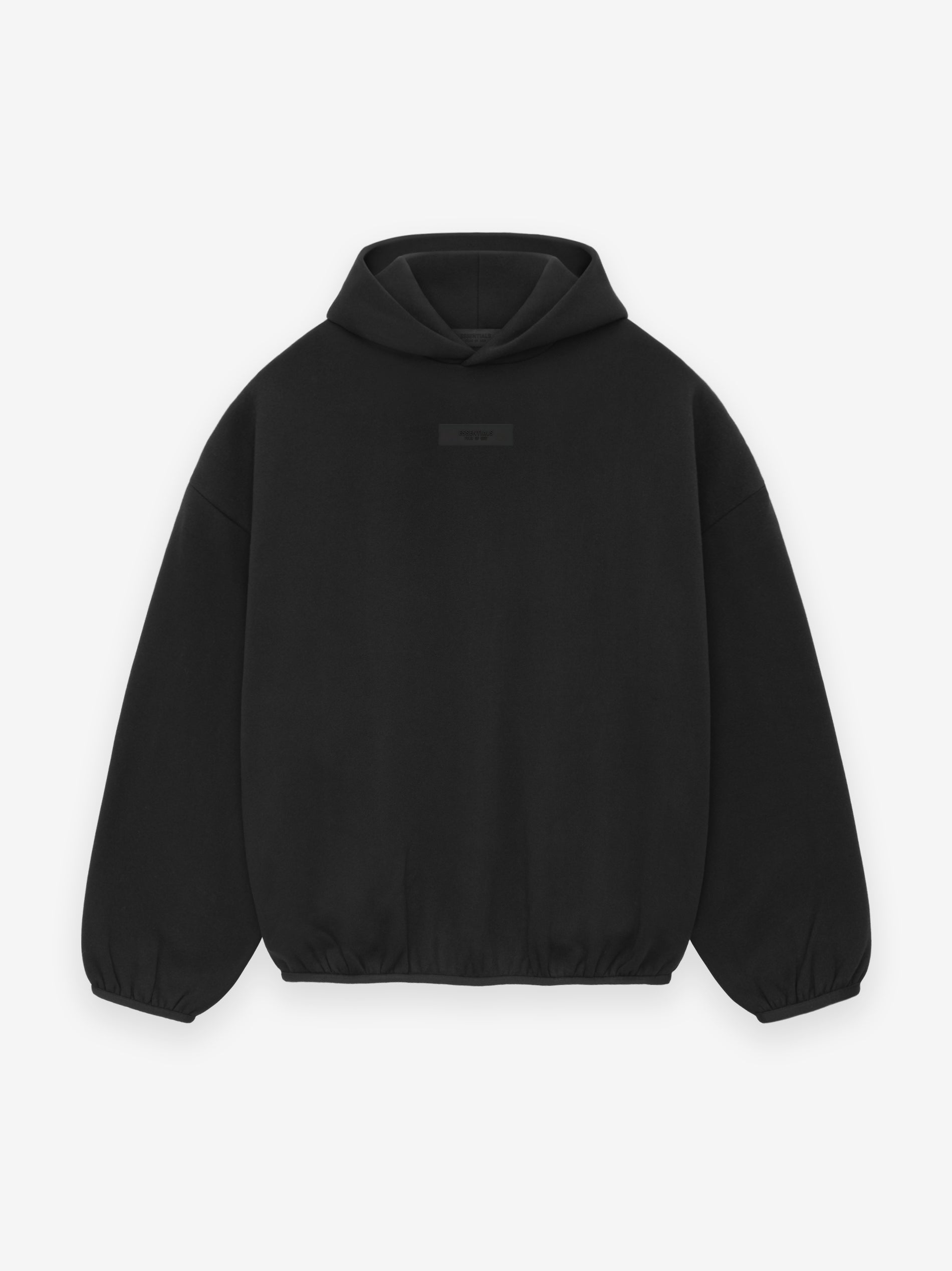 Fear of god hoodie black on sale