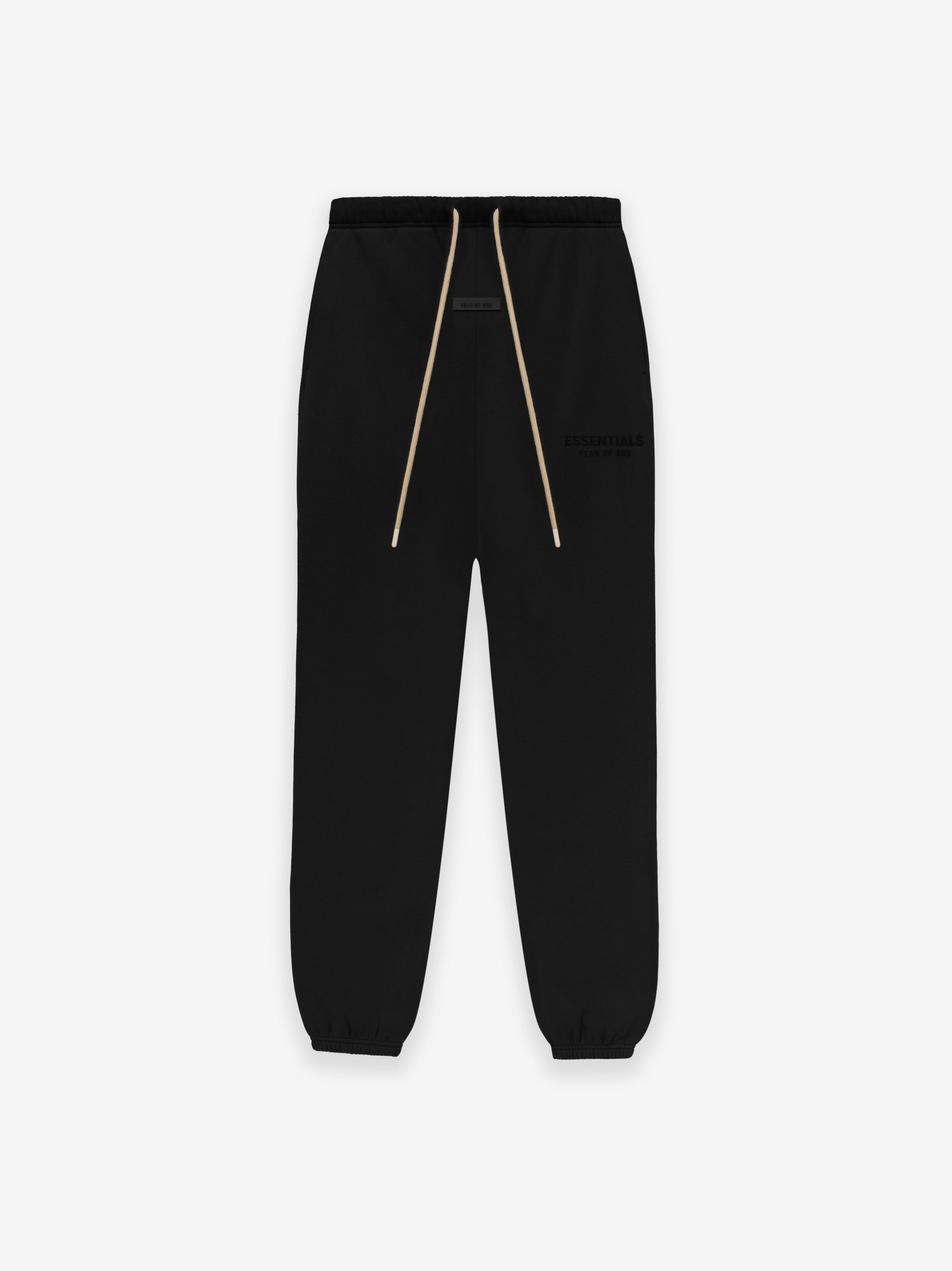 Fear of God Essentials Relaxed Pants Dark Heather Oatmeal Men's - FW23 - US