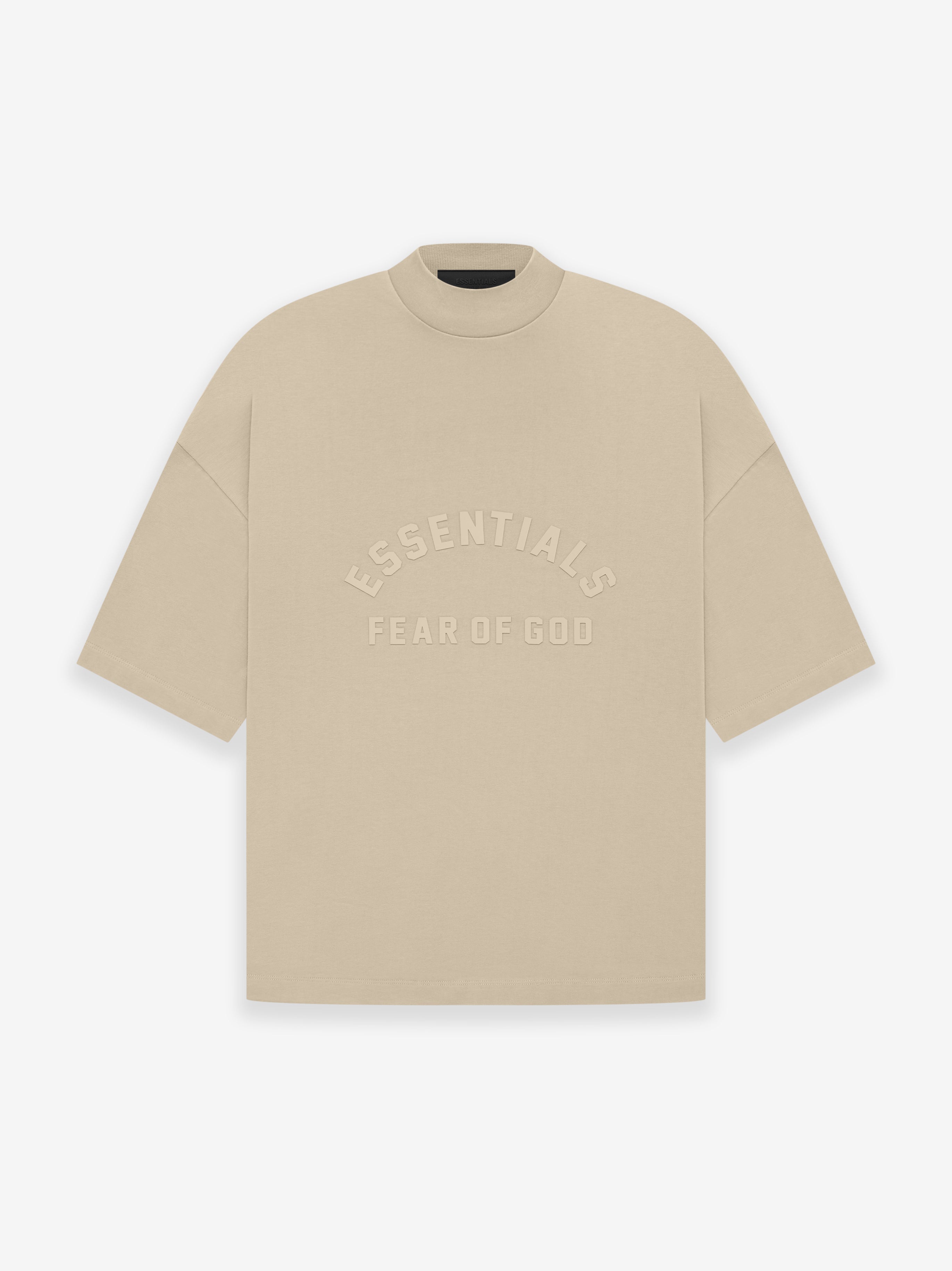 Fear of God Eternal Cotton Ss T-Shirt in Dusty Beige