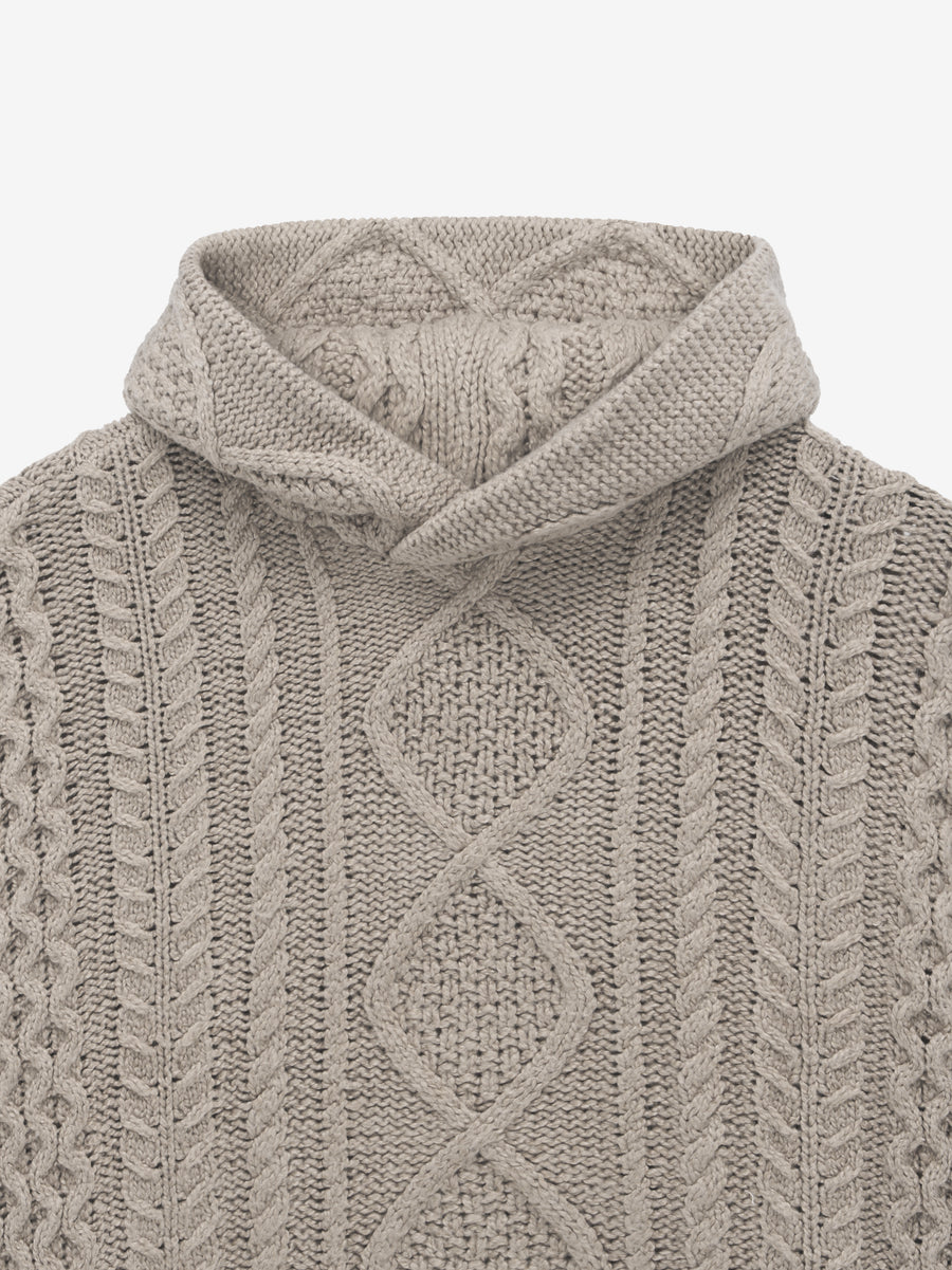 Essentials knit hoodie