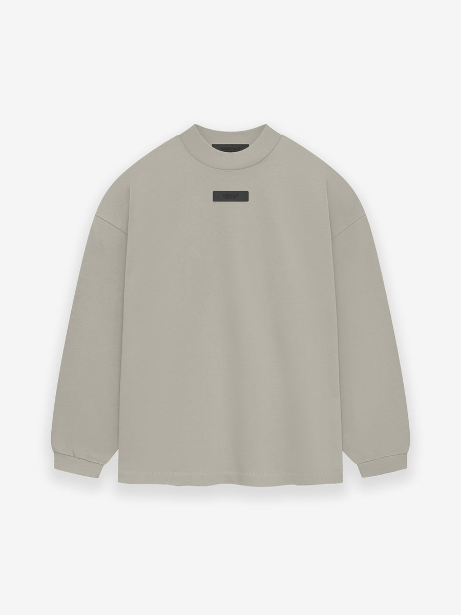 ESSENTIALS Longsleeve Shirt in Seal | Fear of God