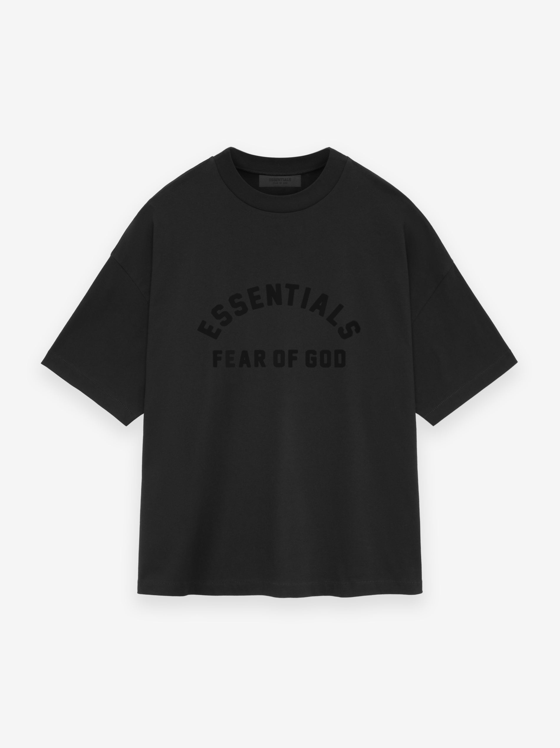 人気SALE低価Sサイズ Black Fear Of God Essentials Tシャツ Tシャツ/カットソー(半袖/袖なし)