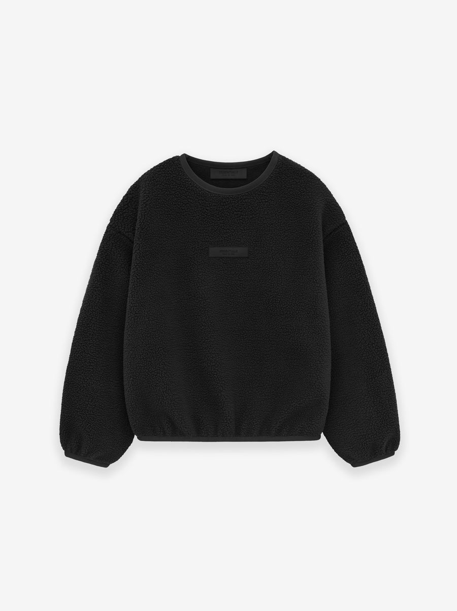   Essentials Girls' Fleece Crew-Neck Sweatshirts