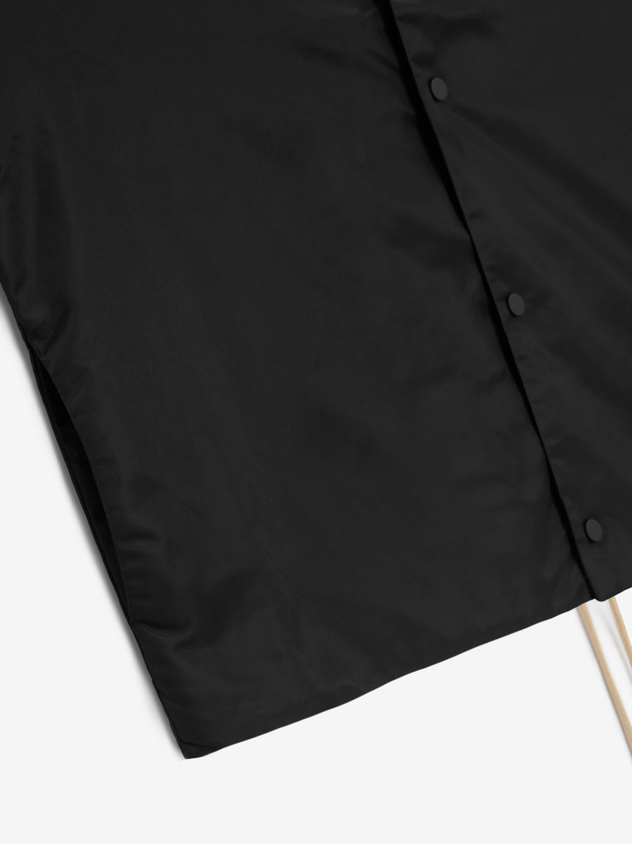 Fear of God ESSENTIALS: Black Drawstring Jacket
