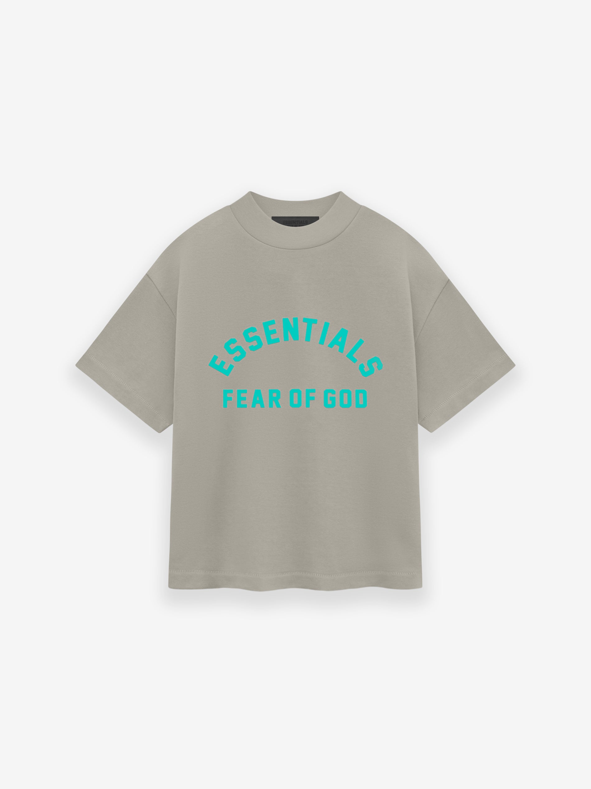 ESSENTIALS Kids Crewneck T-shirt in Seal