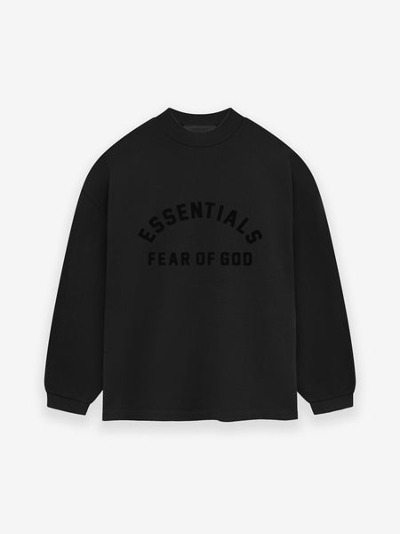 ESSENTIALS Longsleeve T-shirt in Seal | Fear of God
