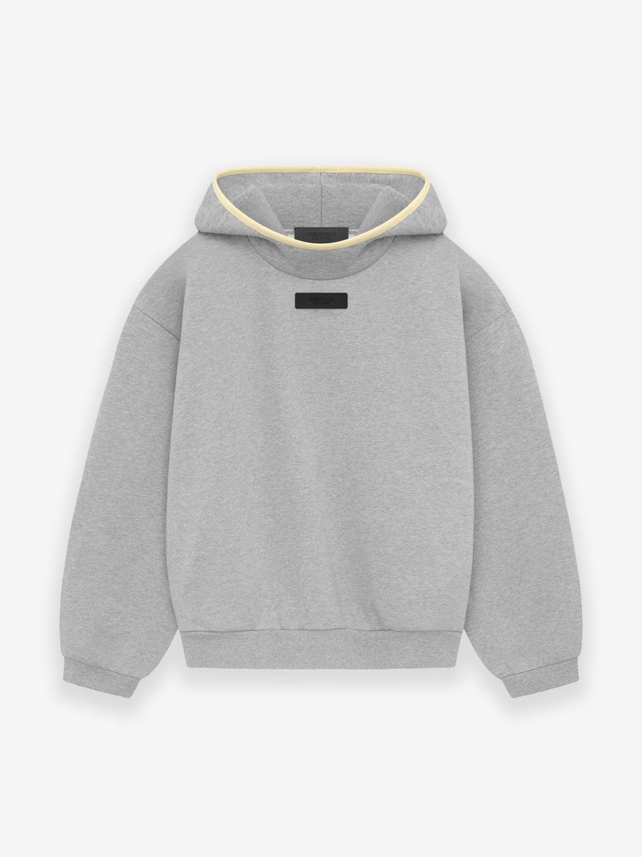 Cotton jersey sweatshirt with Web in grey