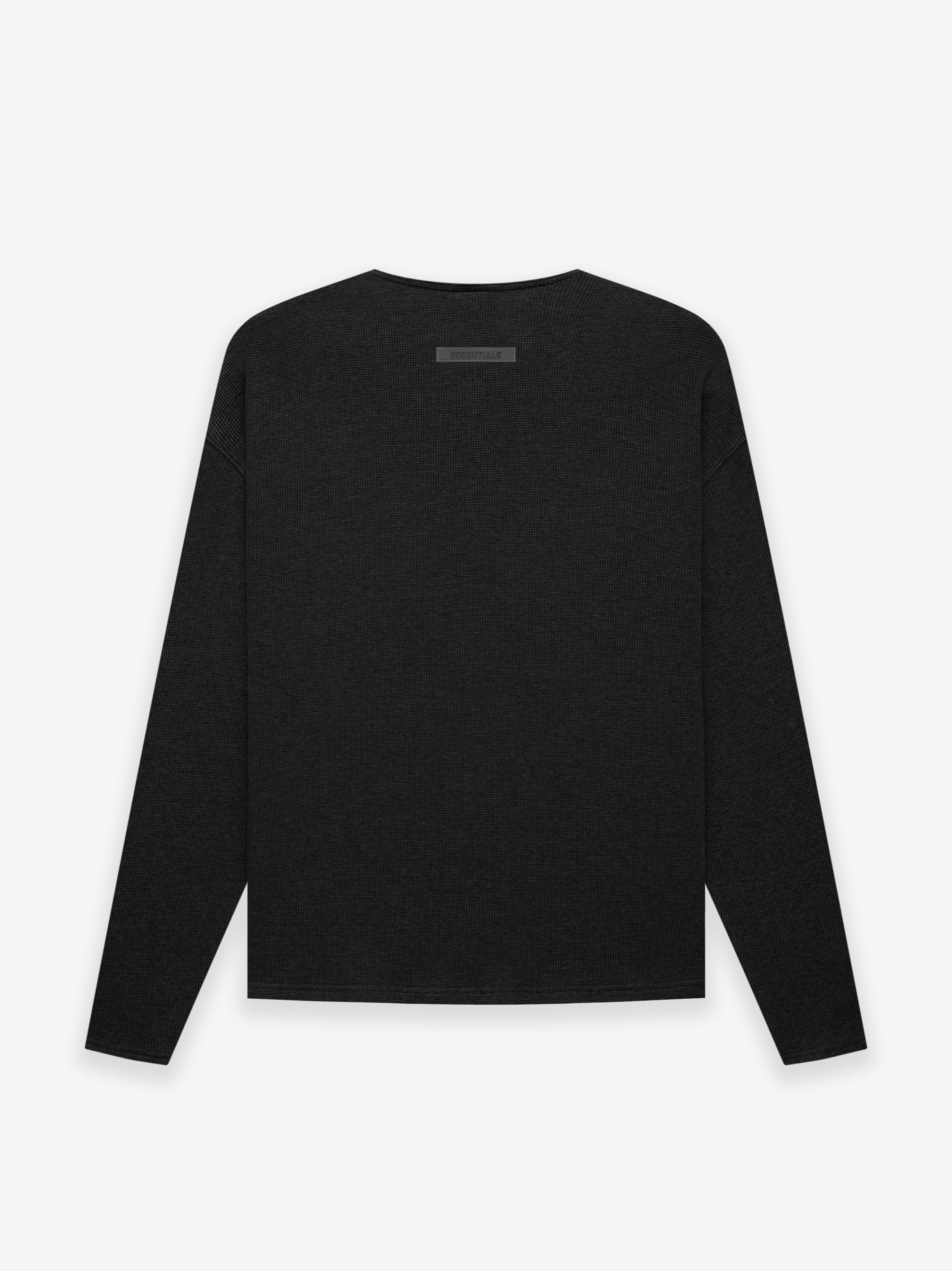 FEAR OF GOD ESSENTIALS Thermal Waffle-Knit Cotton Henley T-Shirt