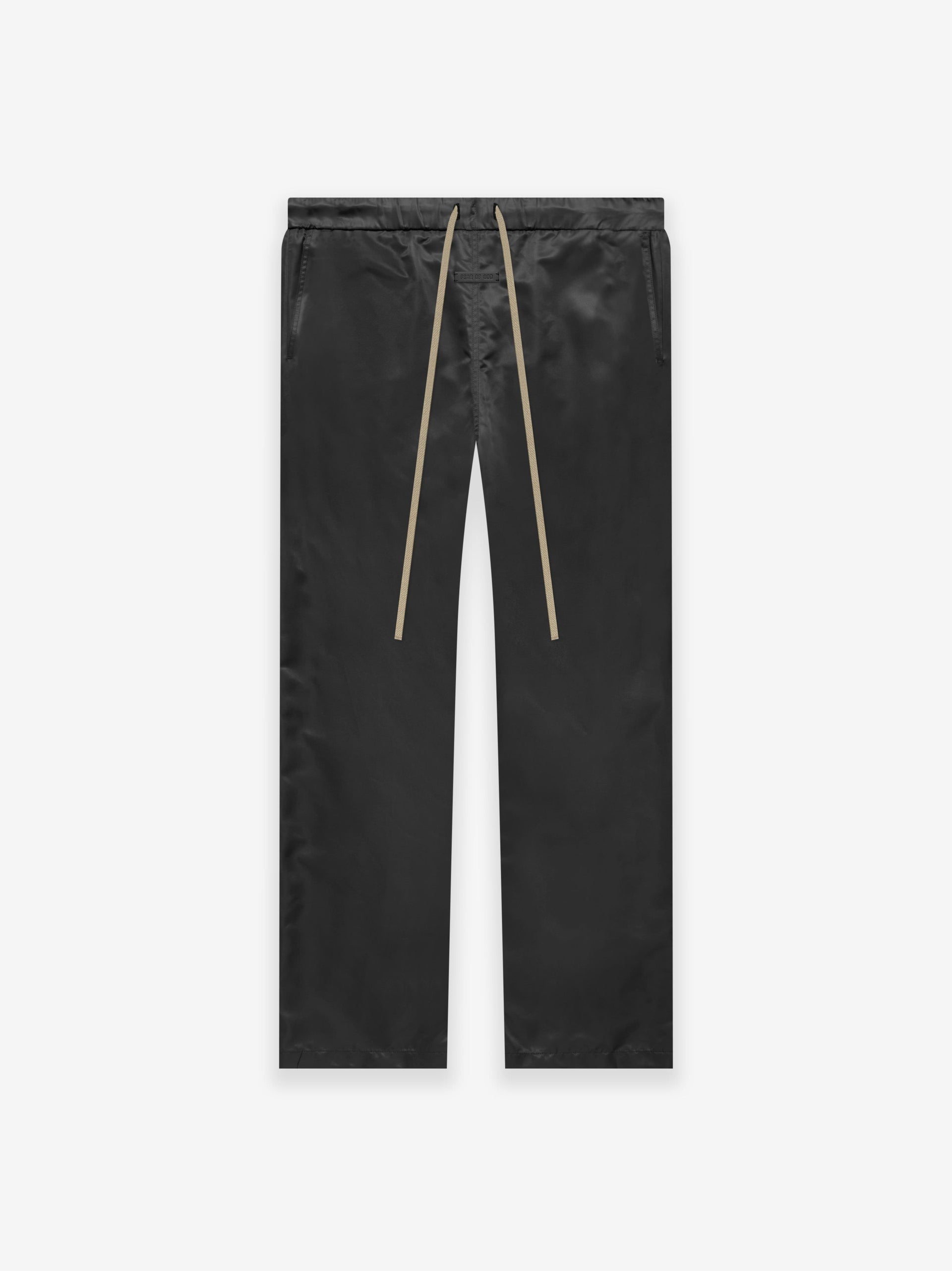 Fear of God Eternal Nylon Twill Relaxed Pant in Black | Fear of God